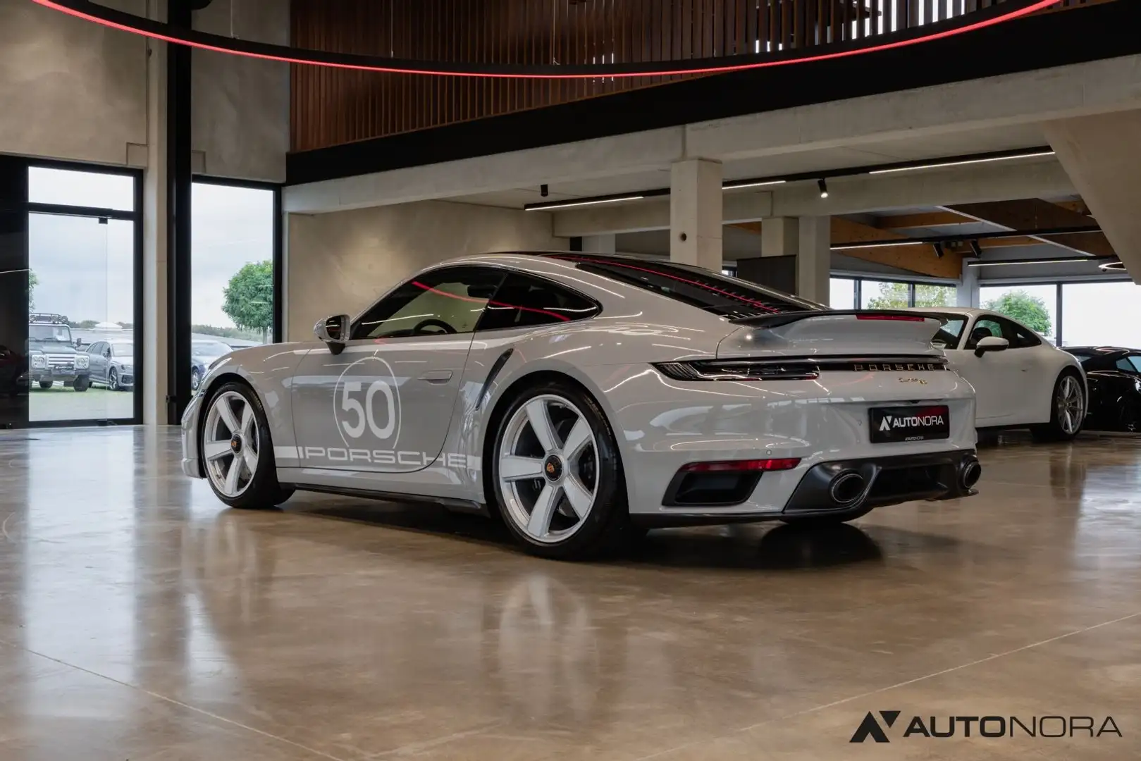 Porsche 992 Turbo S 50 Jahre Burmester /Heritage /Kreide Grau - 2