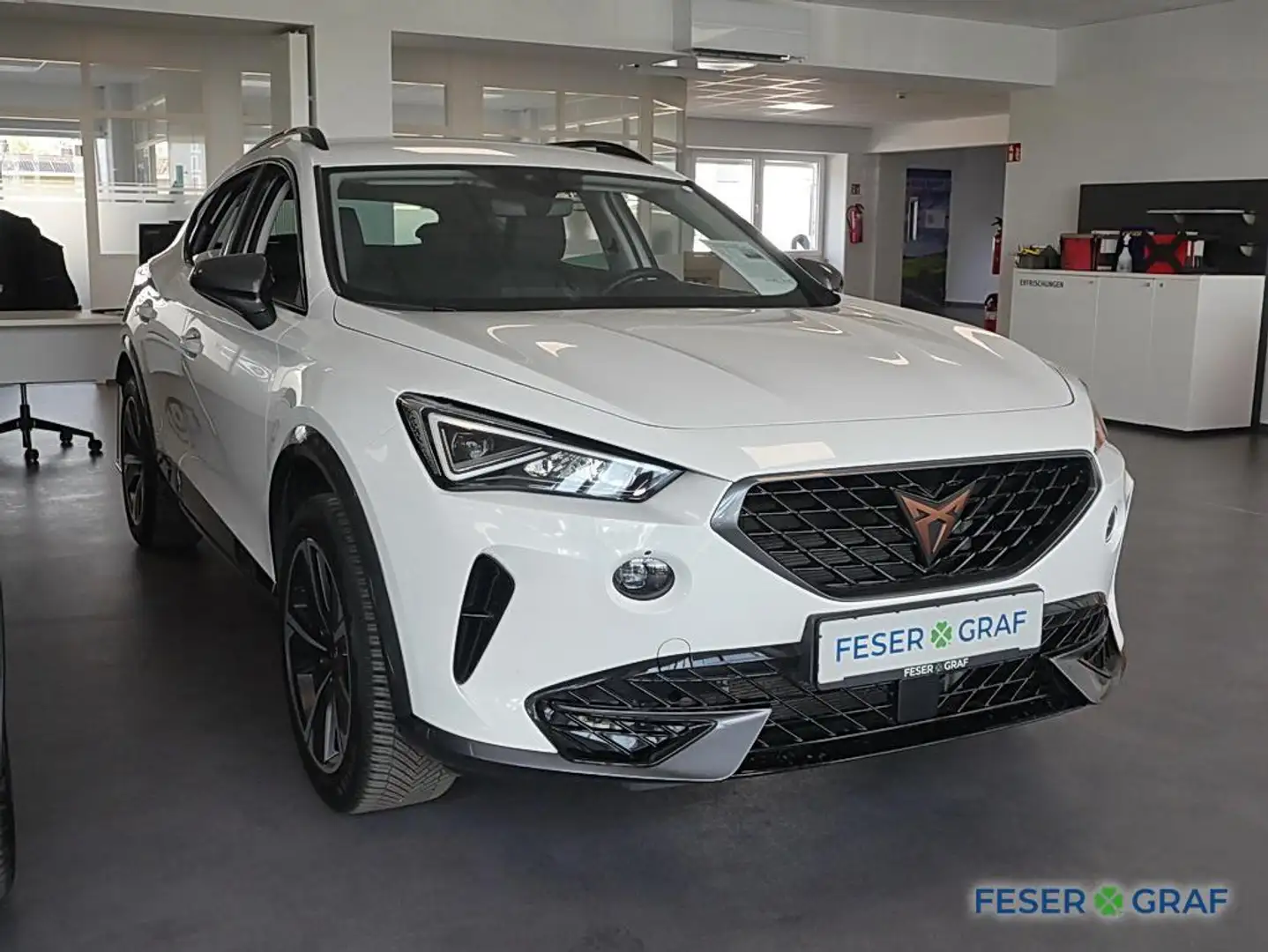 CUPRA Formentor 1.5 TSI *NAVI*AHK*SHZ*GJR*ACC*LM 18 Weiß - 2