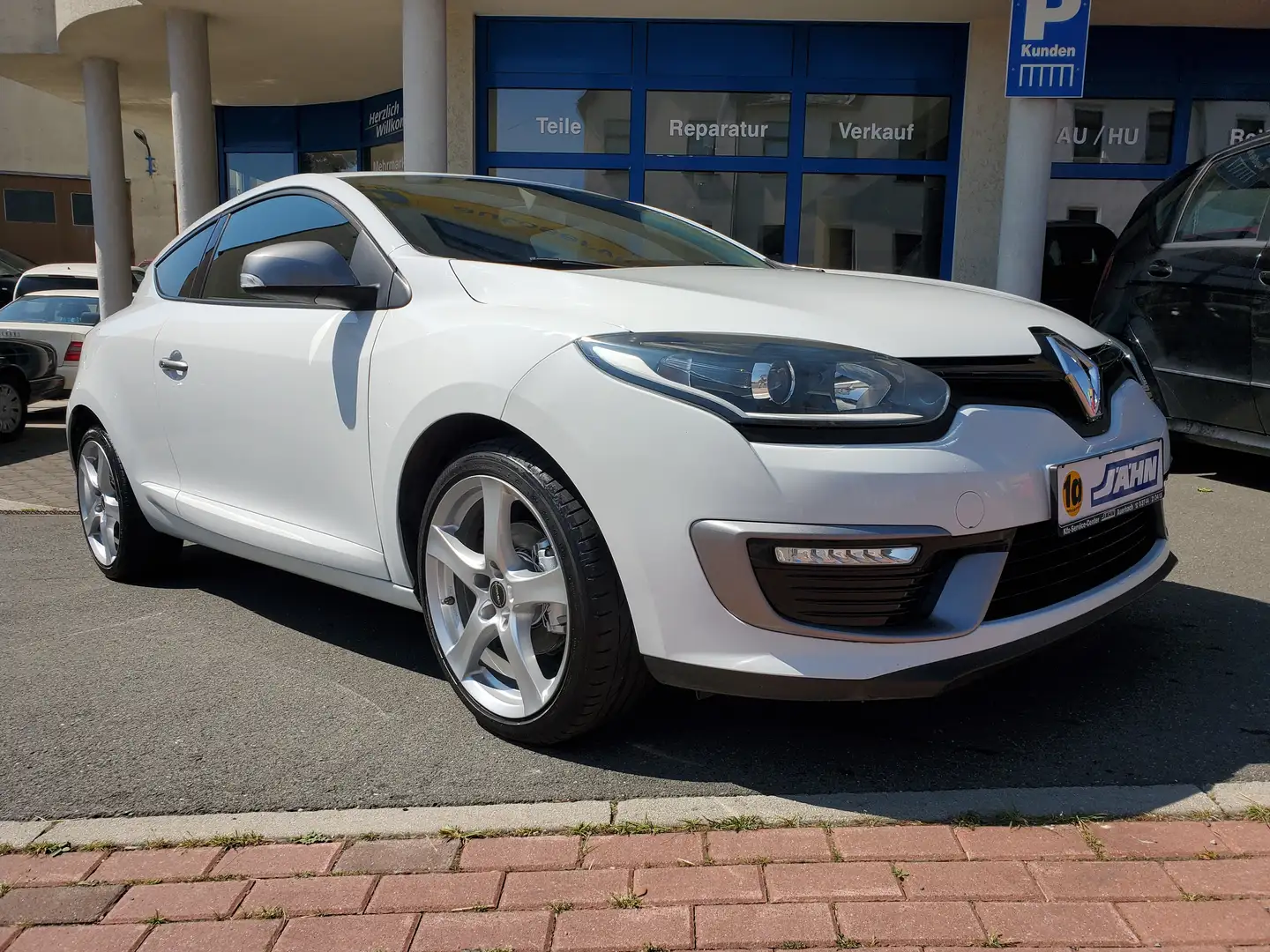 Renault Megane Coupe TCe 130 EDC GT Line 18" Weiß - 1