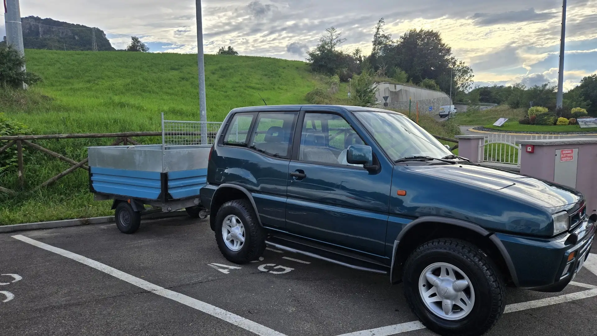 Nissan Terrano STUPENDA IN TUTTO NO RUGGINE GANCIO E CARRELLO SPO Blu/Azzurro - 1