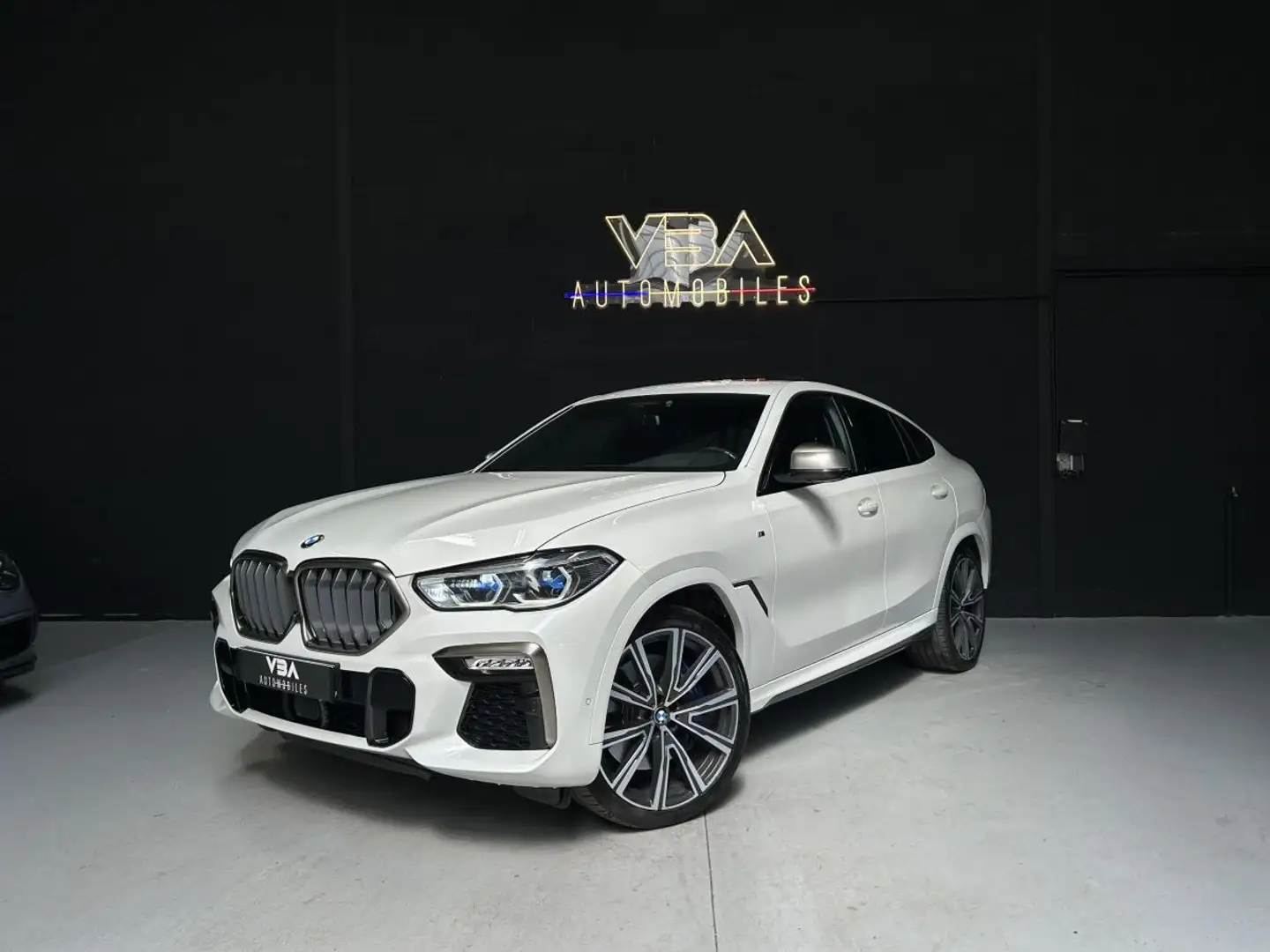 BMW X6 (3) M50d 400ch BVA8 Blanc - 1
