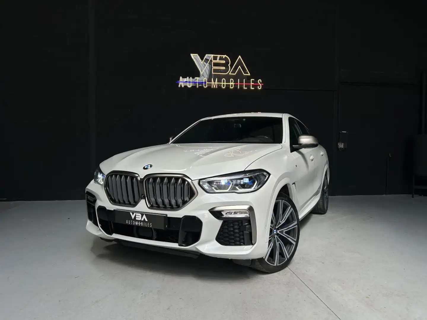 BMW X6 (3) M50d 400ch BVA8 Blanc - 2