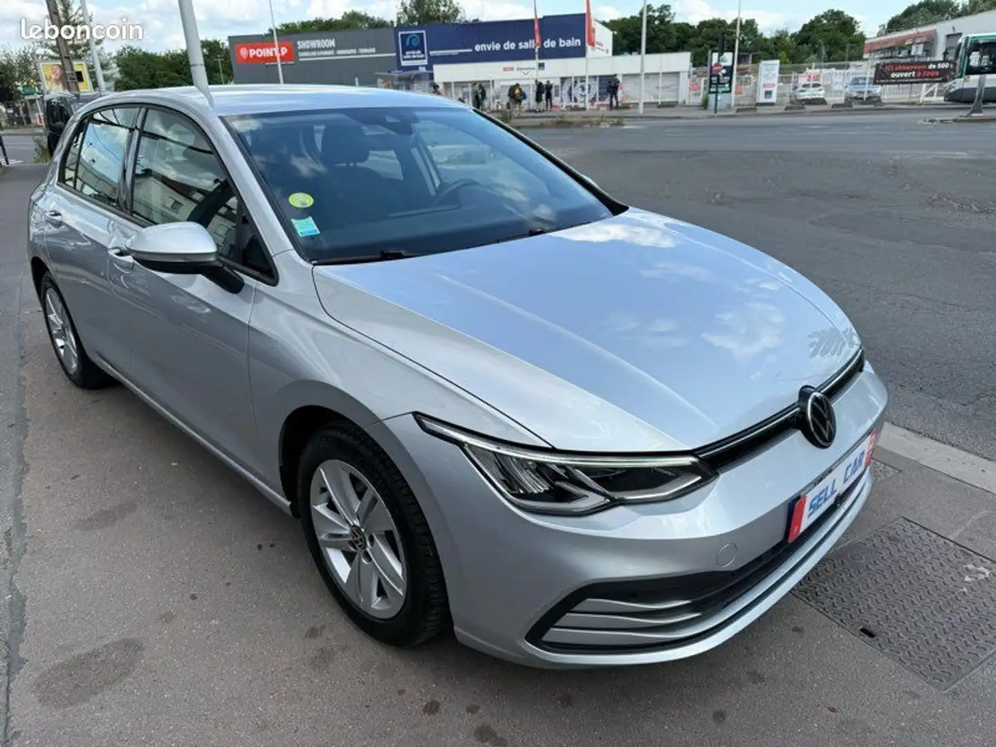 Volkswagen Golf VIII 2.0 tdi 115 Life Business 1 ère Main Gris - 2