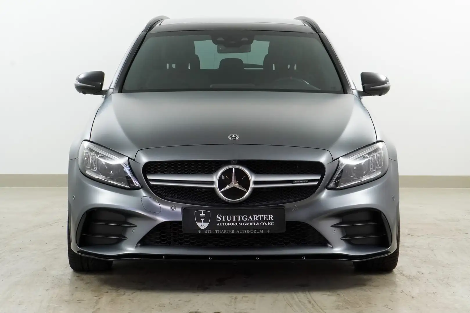Mercedes-Benz C 43 AMG C 43 T AMG 4M Perf-Abgas Distr Pano Head-up 360K Gris - 2