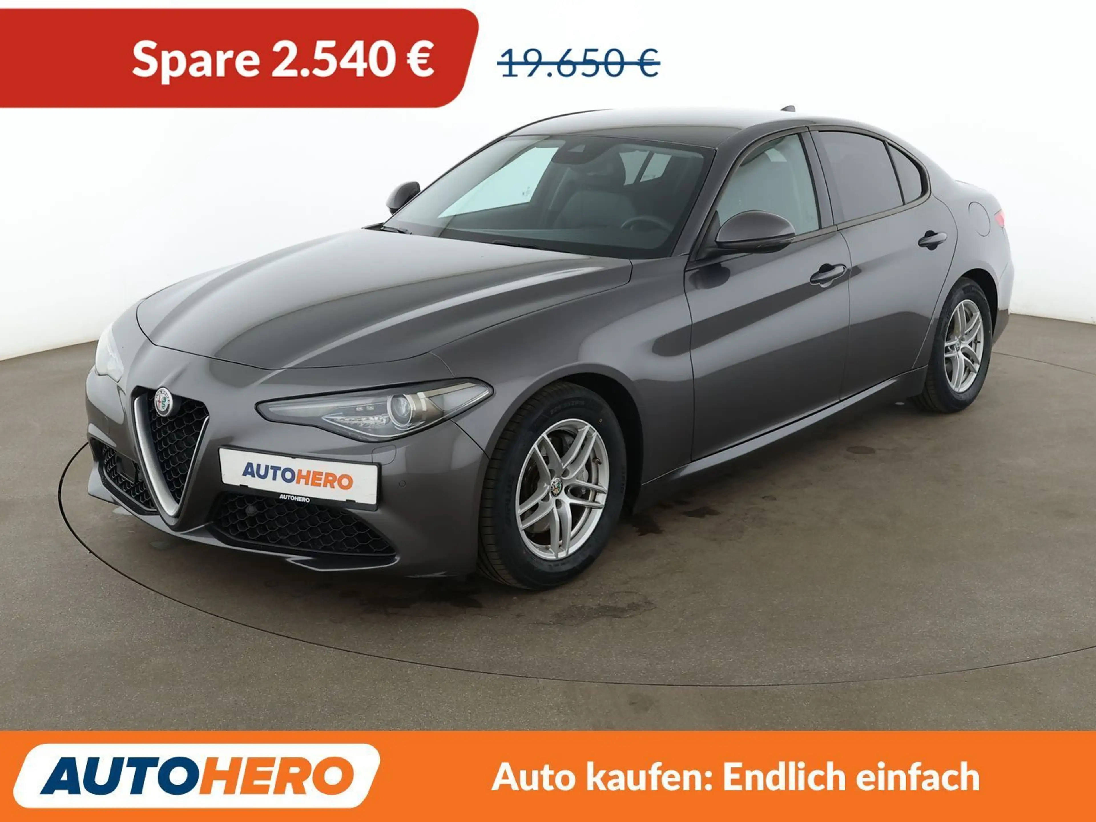 Alfa Romeo Giulia 2.2 JTDM Super Aut.*NAVI*TEMPO*CAM*PDC*SHZ*