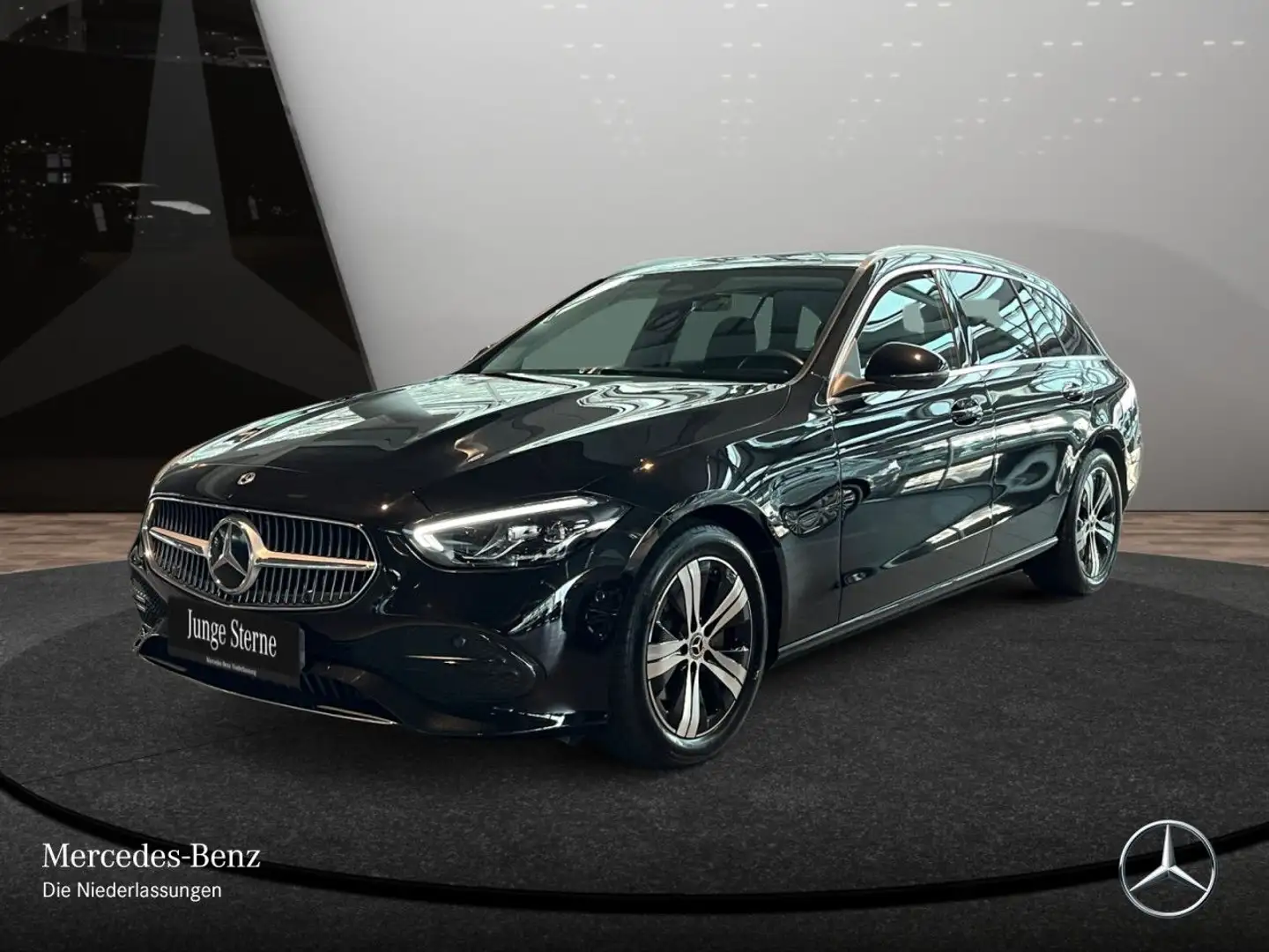 Mercedes-Benz C 180 T AVANTG+LED+KAMERA+KEYLESS+9G Schwarz - 2