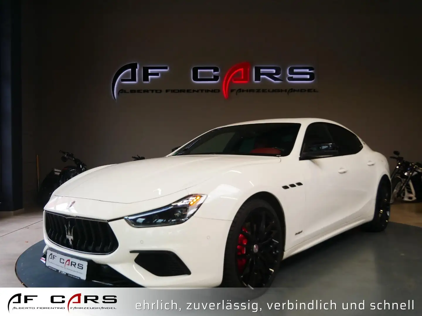 Maserati Ghibli GranSport Gran Sport Sitz Hz/-belüftet 8 LS Wit - 1