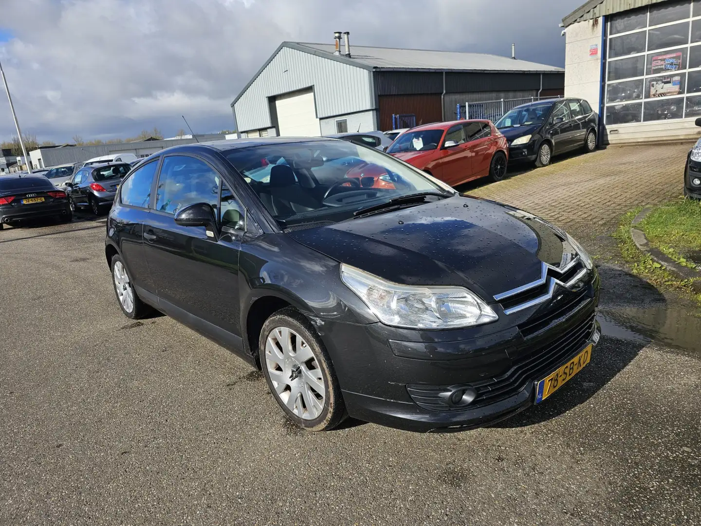 Citroen C4 Coupé 1.6-16V VTR Airco Bj:2005 NAP! Noir - 2