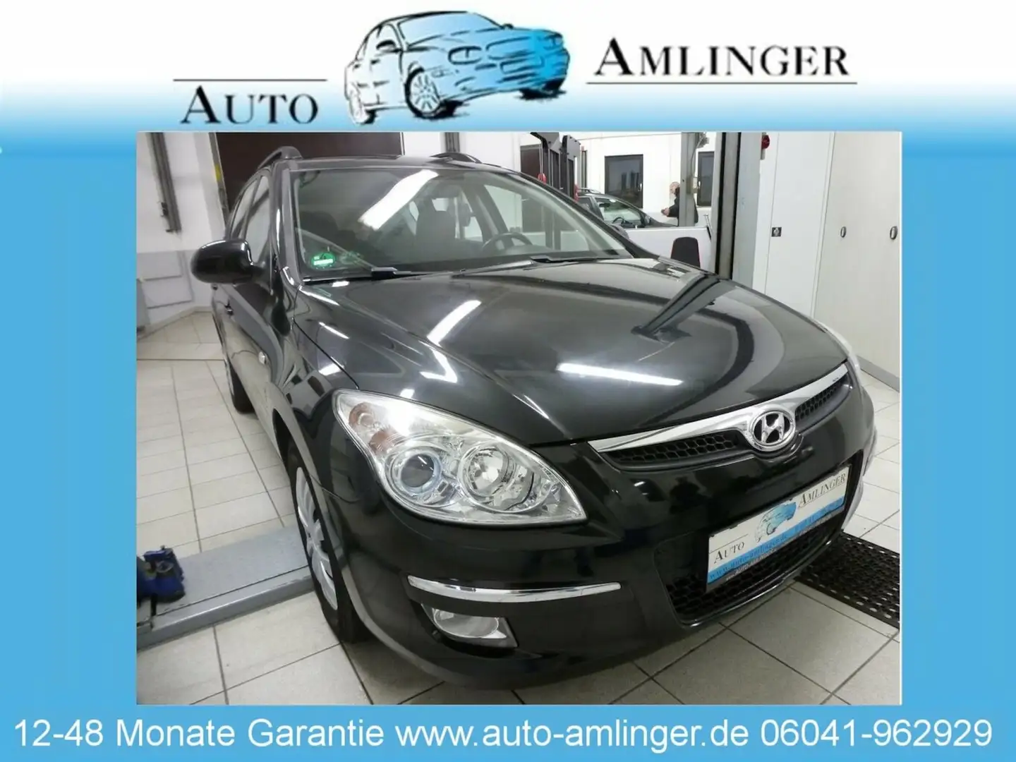 Hyundai i30 Classic 2.Hand Scheckheft 24 Mo.Gar.TOP Schwarz - 1