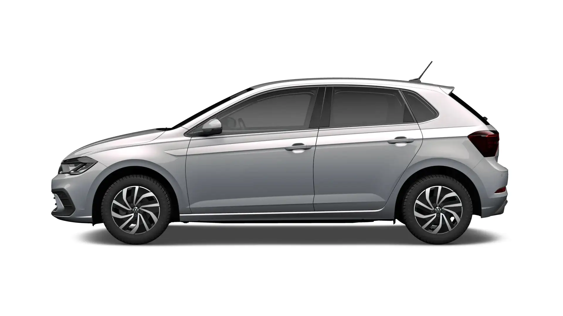 Volkswagen Polo 1.0 TSI 95 5MT Life Edition Zijruiten achter en ac Grijs - 2
