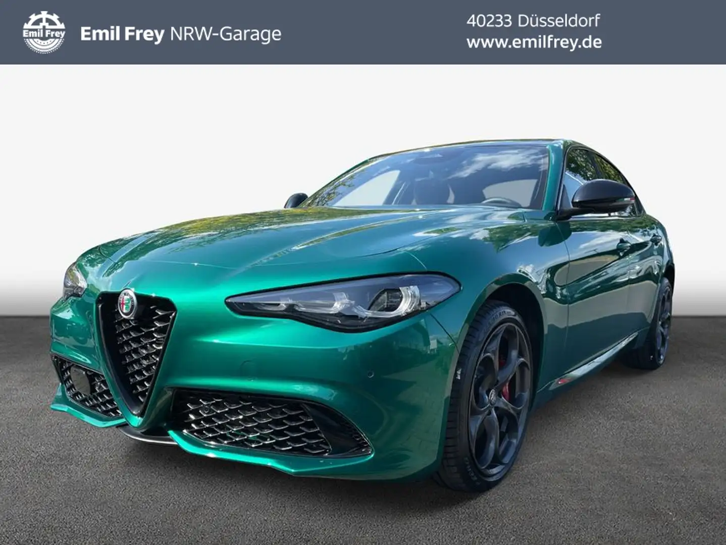 Alfa Romeo Giulia 2.0 Turbo 16V AT8-Q4 Tributo Italiano Verde - 1