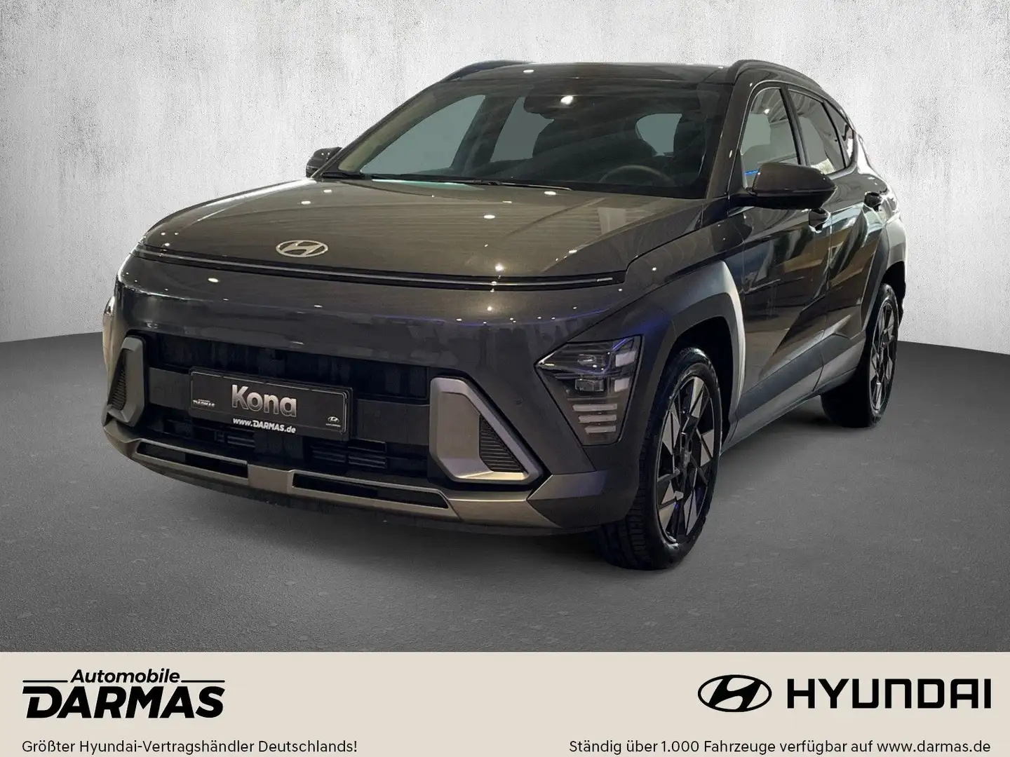 Hyundai KONA KONA Elektro NEUES Modell 65 kWh Prime Bose Grijs - 1