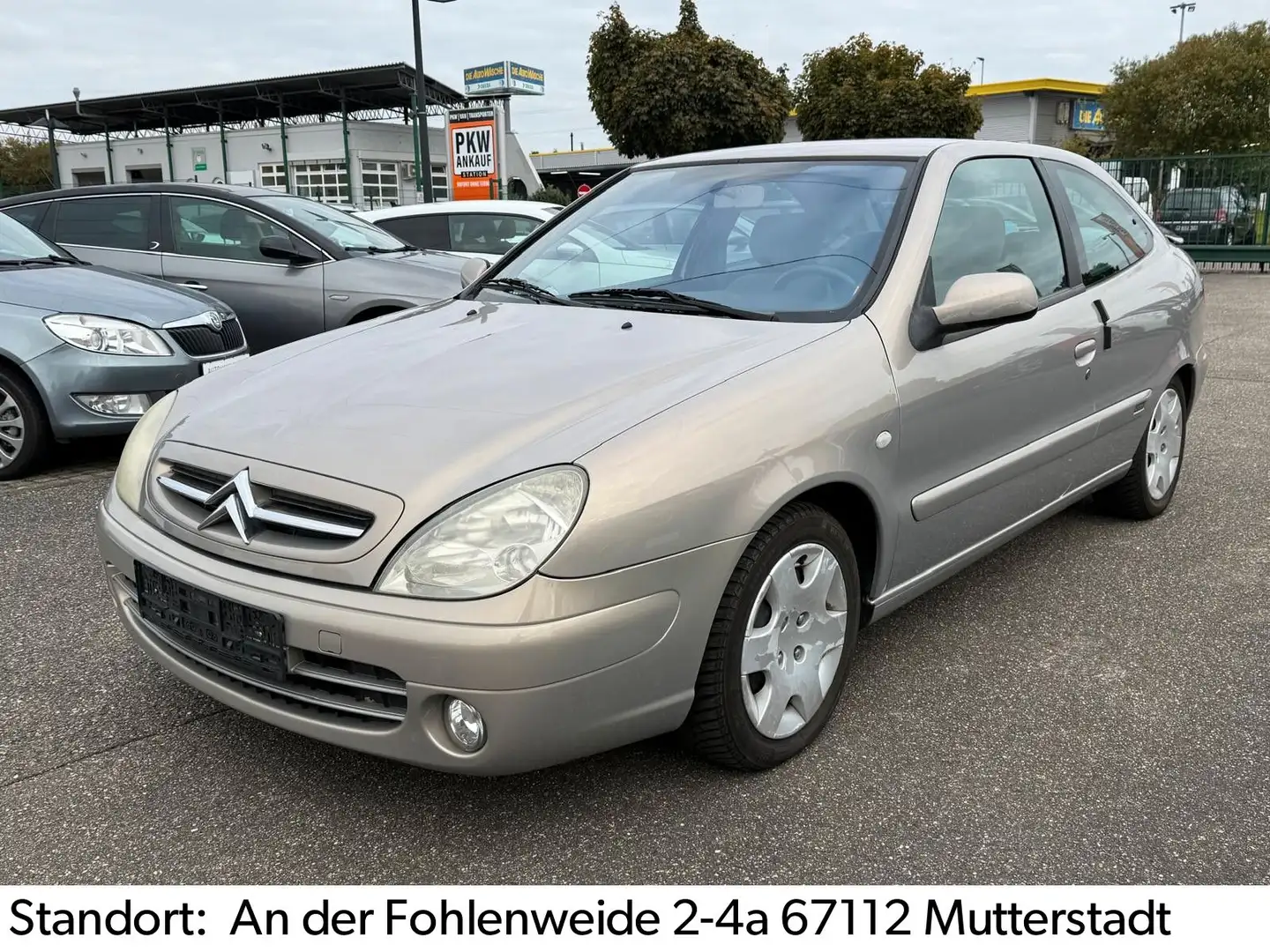 Citroen Xsara Coupe 1.6i 16V VTR Plus/TEM/SH/Klima/99Tkm Beige - 1