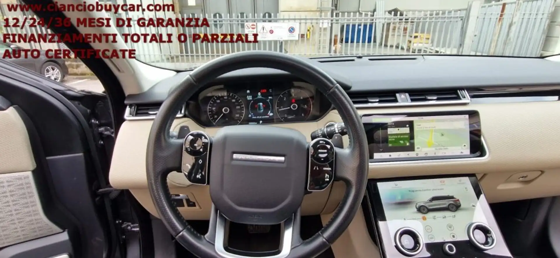 Land Rover Range Rover Velar 2.0D I4 180 CV 4WD Auto Sport TETTUCCIO IVA ESPOST Grigio - 2