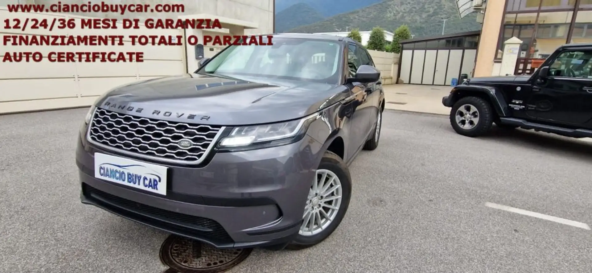 Land Rover Range Rover Velar 2.0D I4 180 CV 4WD Auto Sport TETTUCCIO IVA ESPOST Grigio - 1