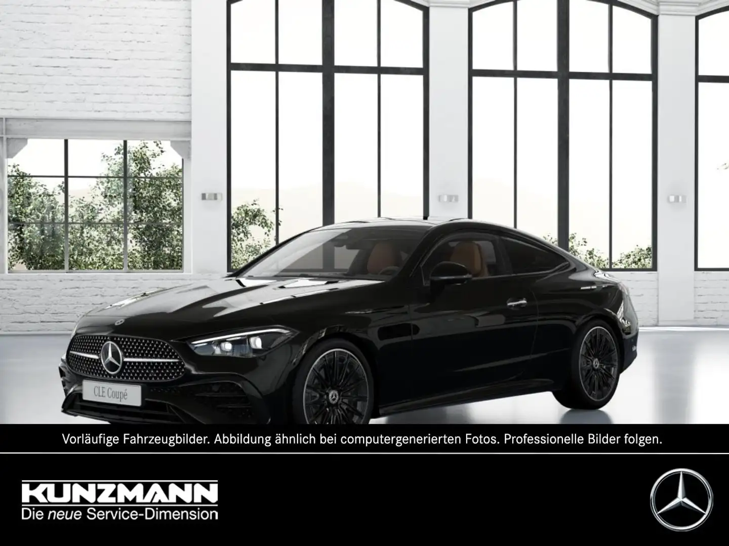 Mercedes-Benz CLE 200 Coupé AMG Night Panorama Sitzklima 360° Noir - 1