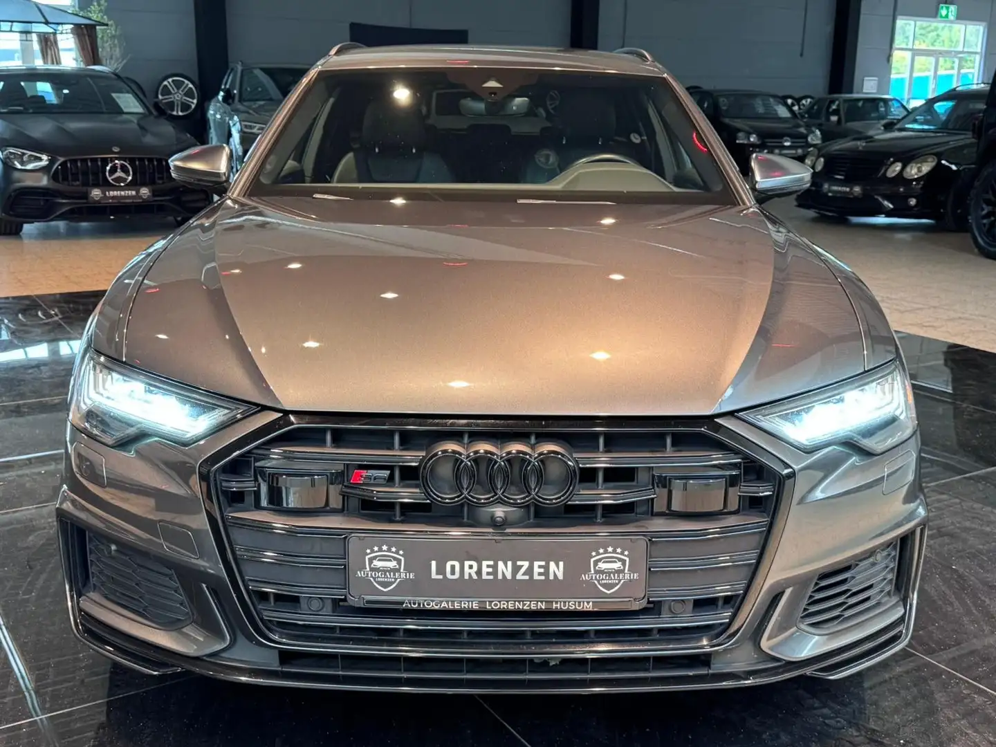 Audi S6 Avant TDI quattro HD-Matrix ACC B&O 360° AHK Gris - 2