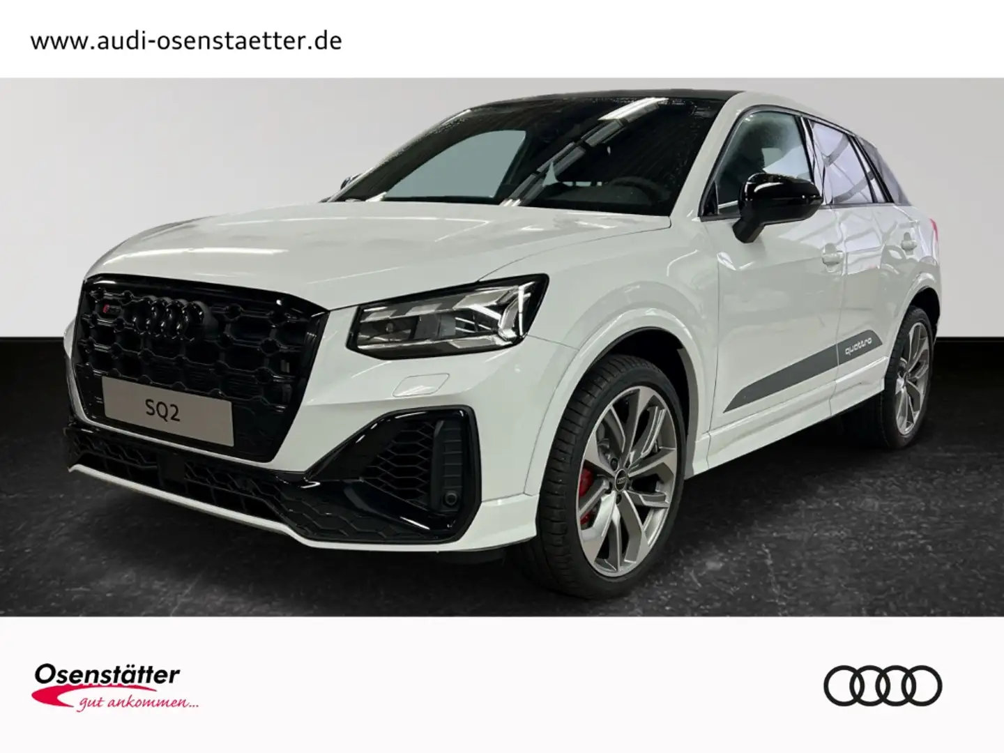 Audi SQ2 2.0 quattro basis EU6d 2,0 TFSI S-tronic qu Pano A Weiß - 1