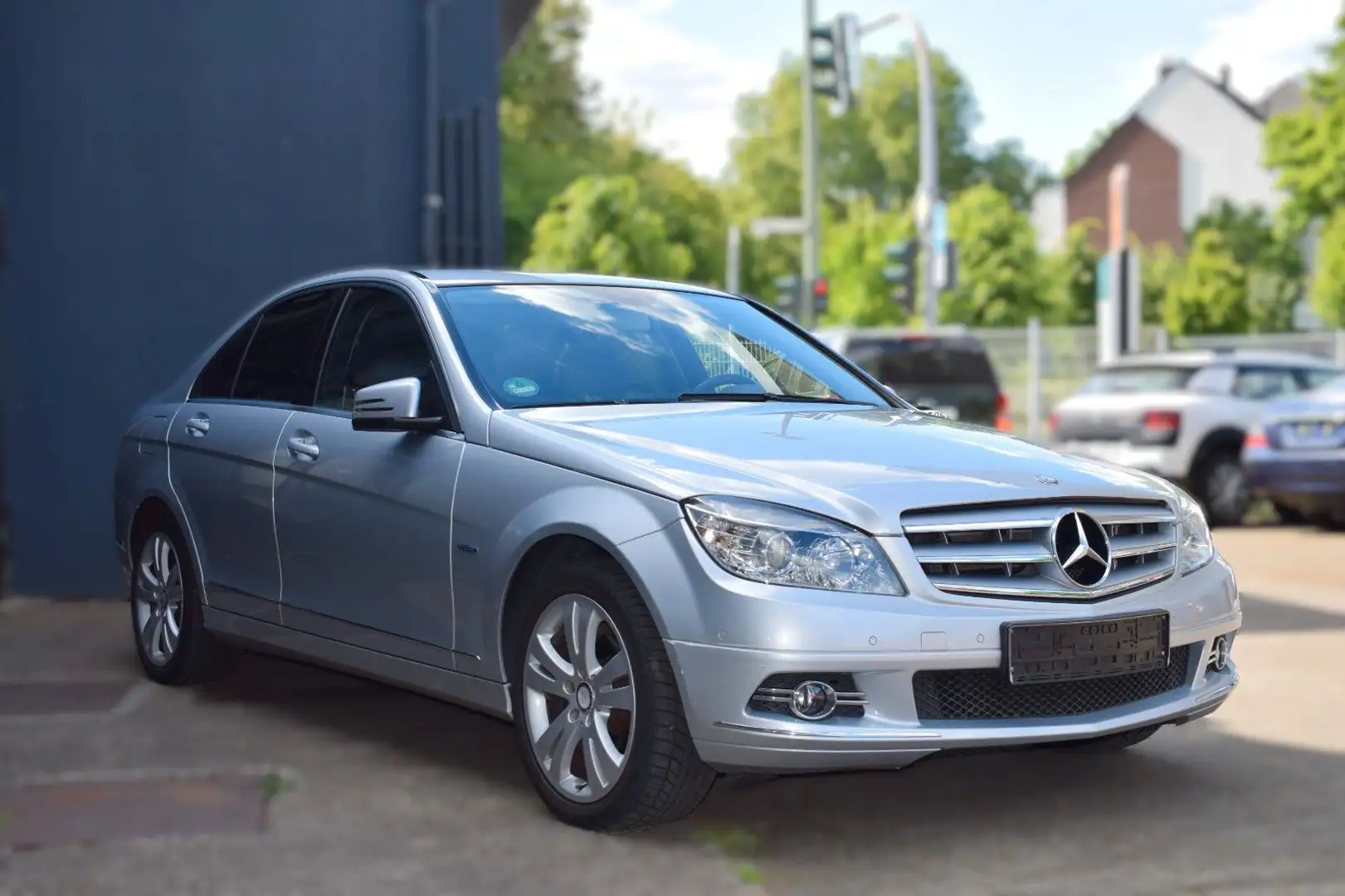 Mercedes-Benz C 180 CGI Avantgarde Automatik PTS Navi Zilver - 1