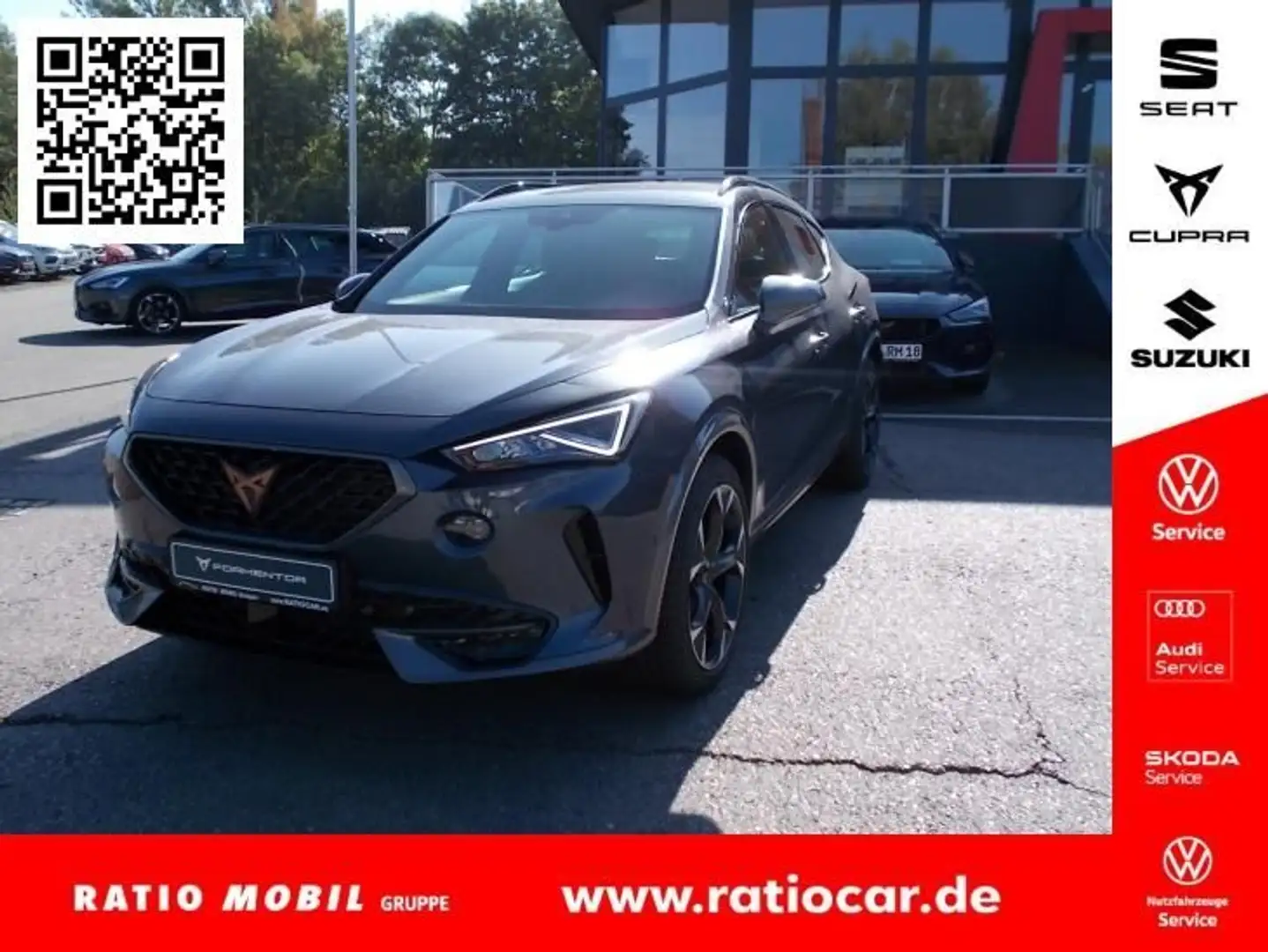 CUPRA Formentor FORMENTOR 1.5 TSI DSG NAVI  SITZHEIZ. EINPARKH. Grau - 1