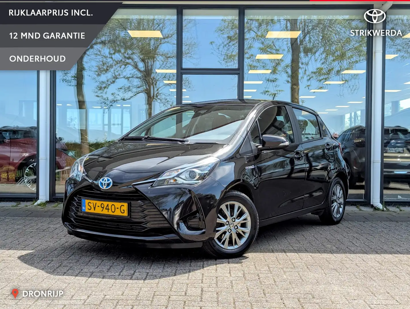 Toyota Yaris 1.5 Hybrid Aspiration | Cruise- Climate control | Negro - 1