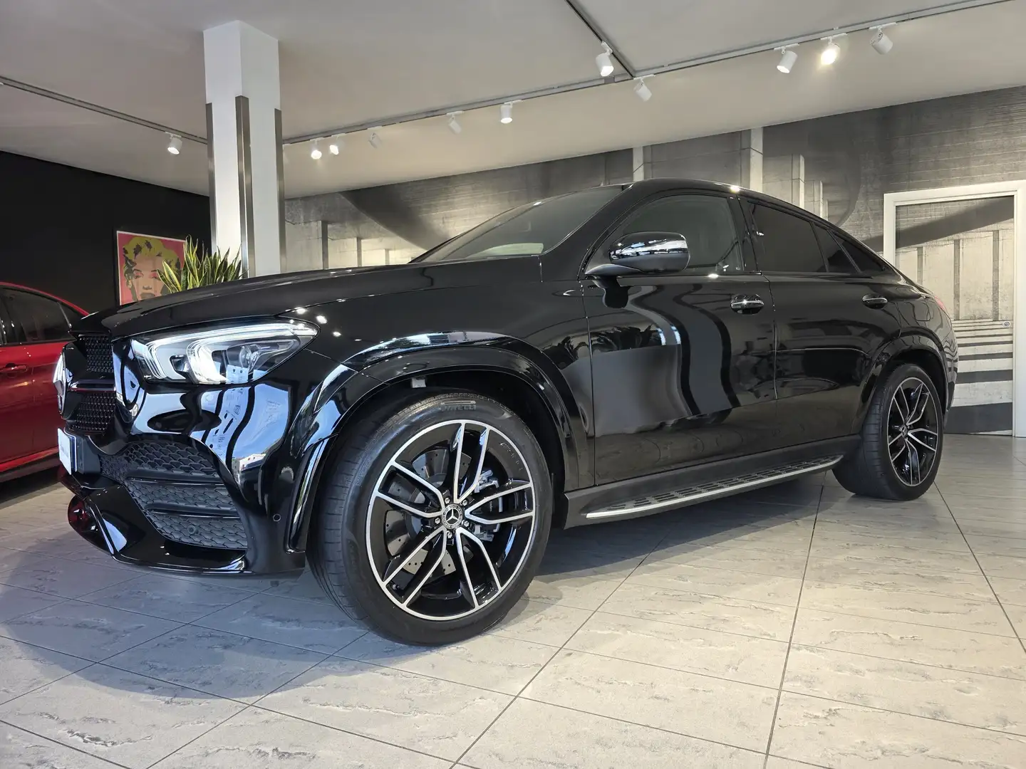 Mercedes-Benz GLE 350 GLE Coupe - de phev-PREMIUM PLUS+AMG-NAZIONALE! Nero - 2