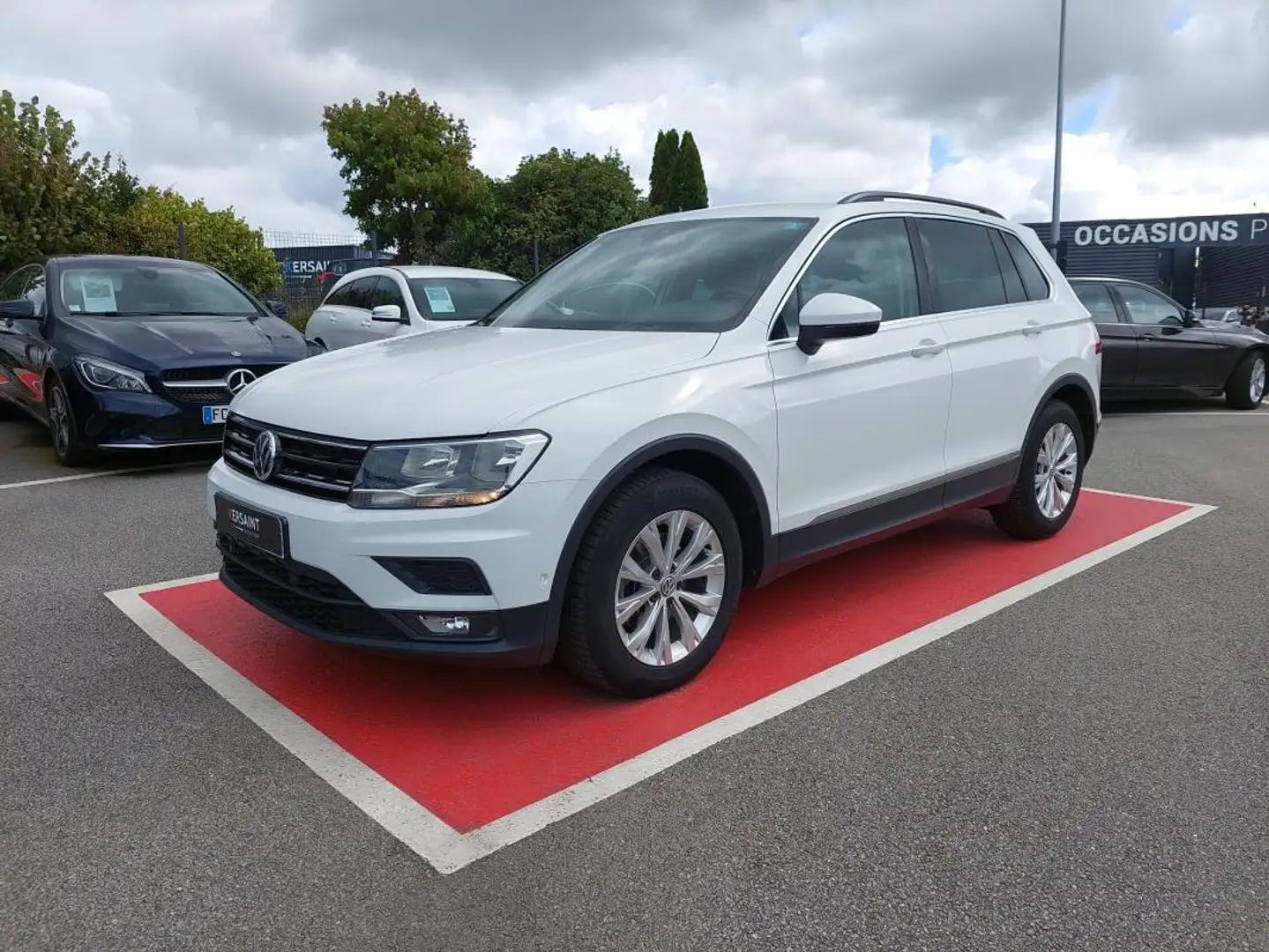 Volkswagen Tiguan BUSINESS 2.0 TDI 150 Confortline Blanc - 1