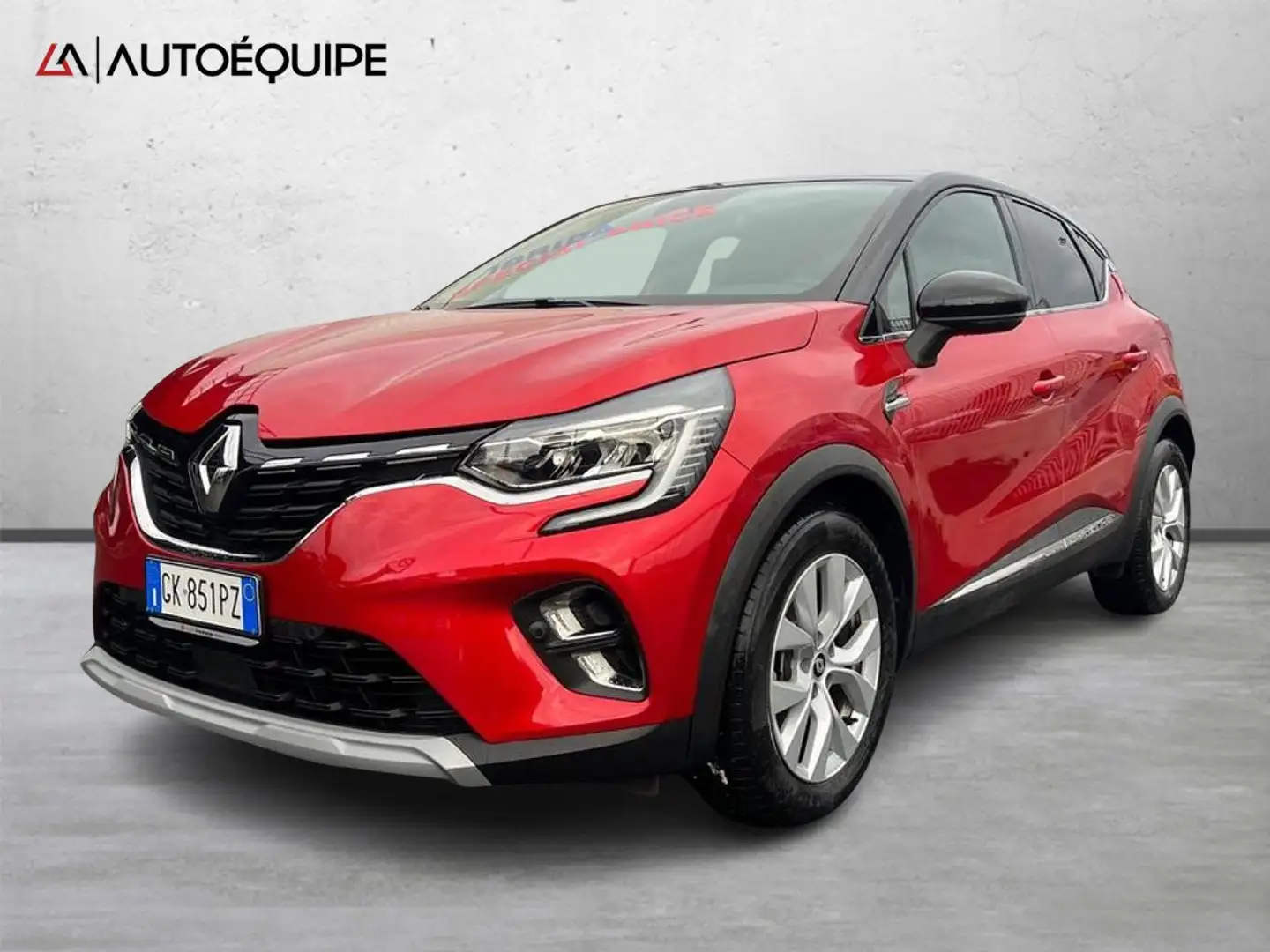 Renault Captur II 2019 1.6 E-Tech phev Intens 160cv auto my21 Rosso - 1