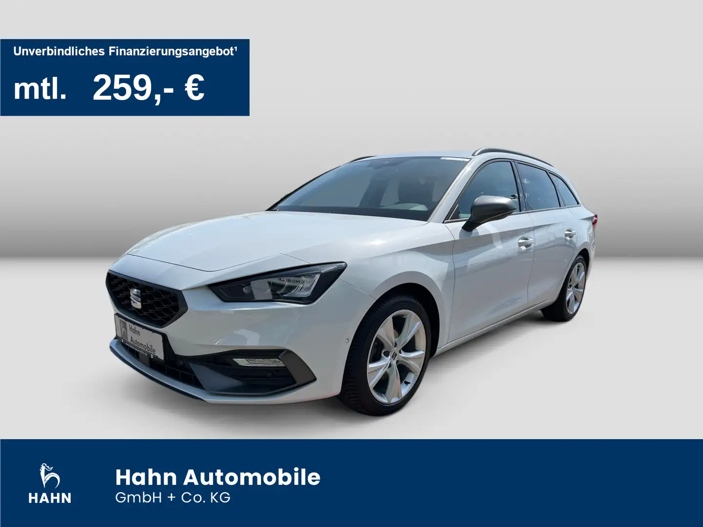 SEAT Leon FR Sportstourer 1.5TSI Pano LED Navi PLA Ca Blanc - 1