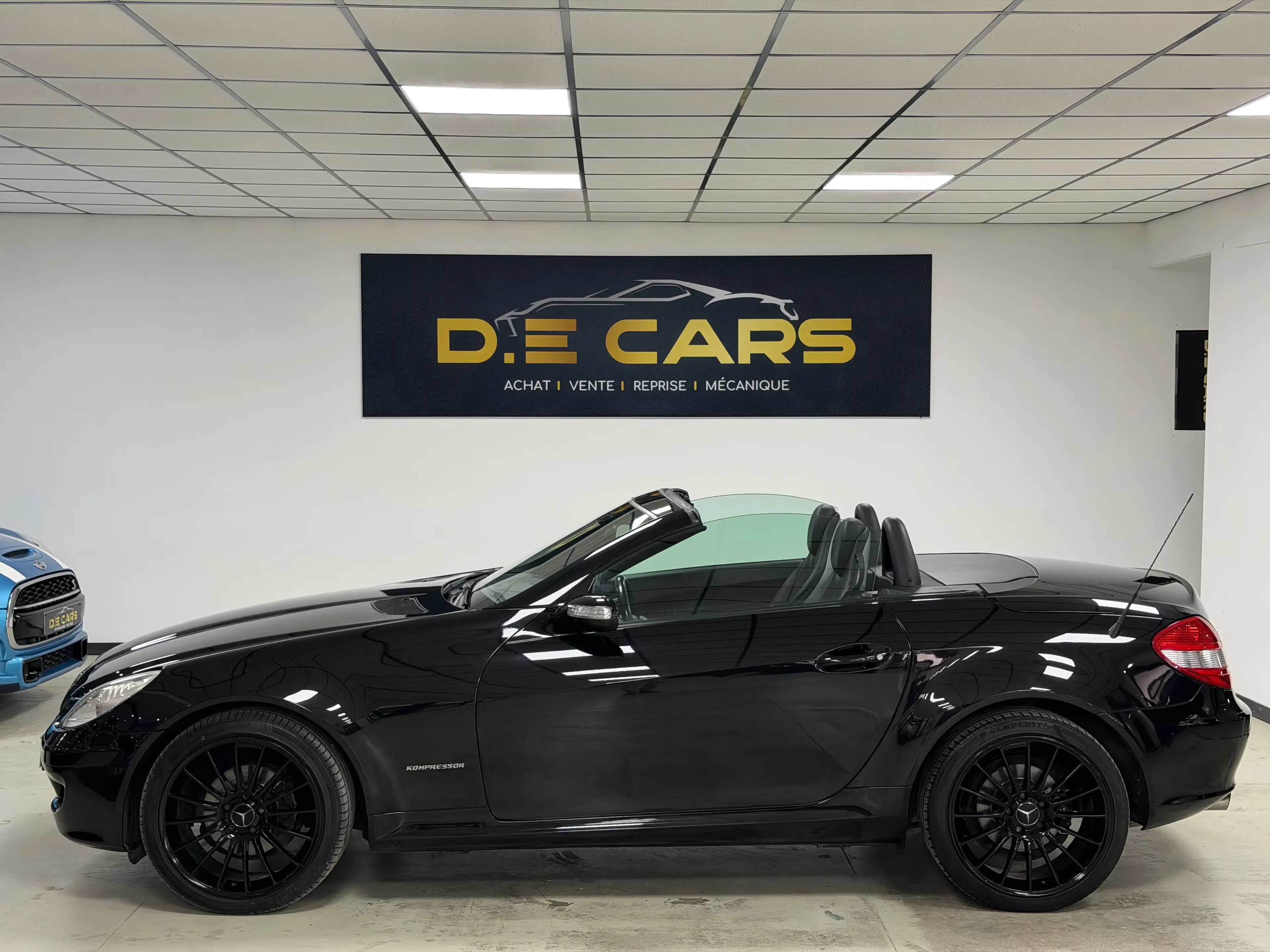 Mercedes-Benz SLK 200 Kompressor *Boite auto*Cuir*Navi*Airco /GARANTIE 12MOIS — photo 4