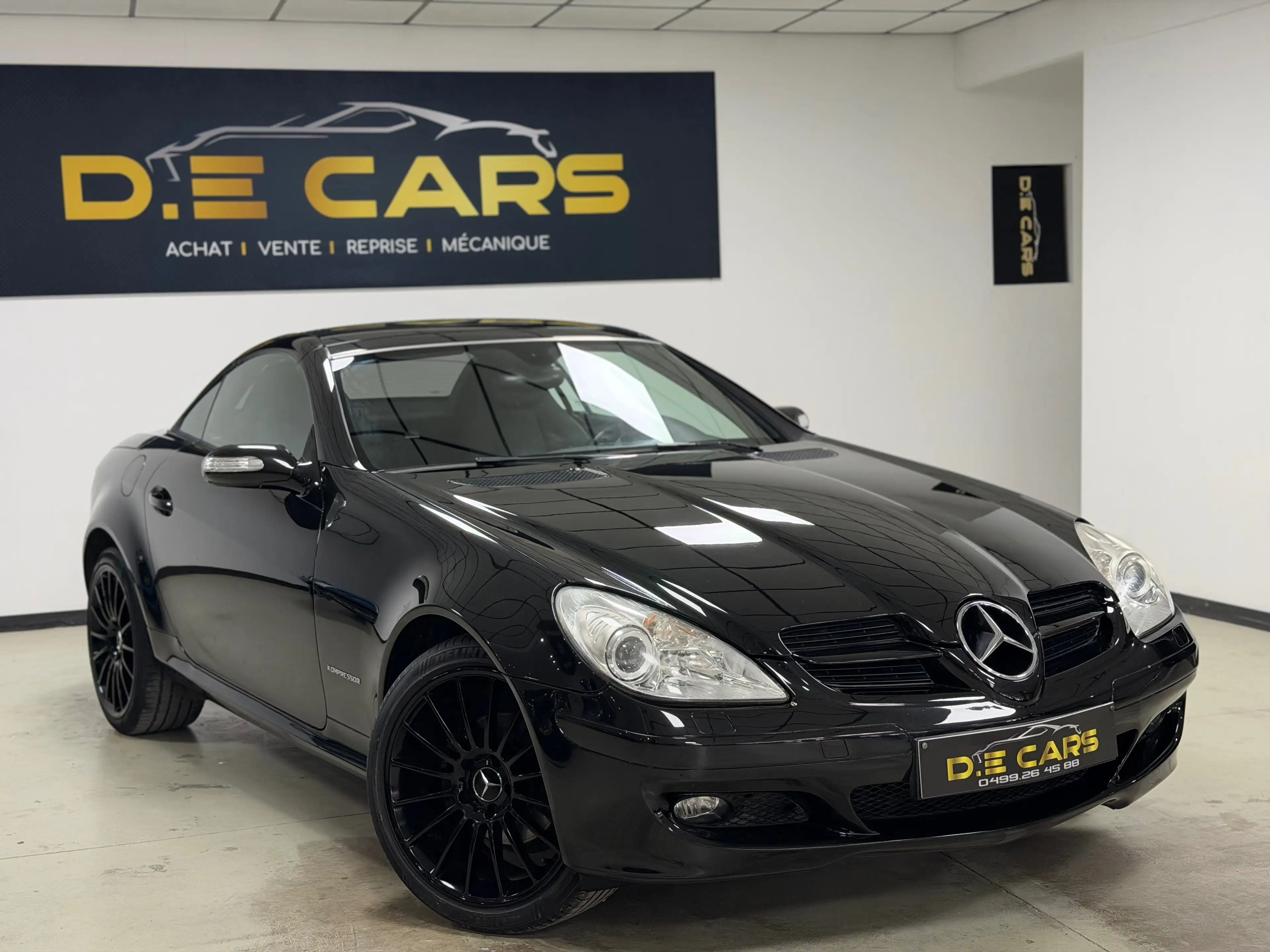 Mercedes-Benz SLK 200 Kompressor *Boite auto*Cuir*Navi*Airco /GARANTIE 12MOIS
