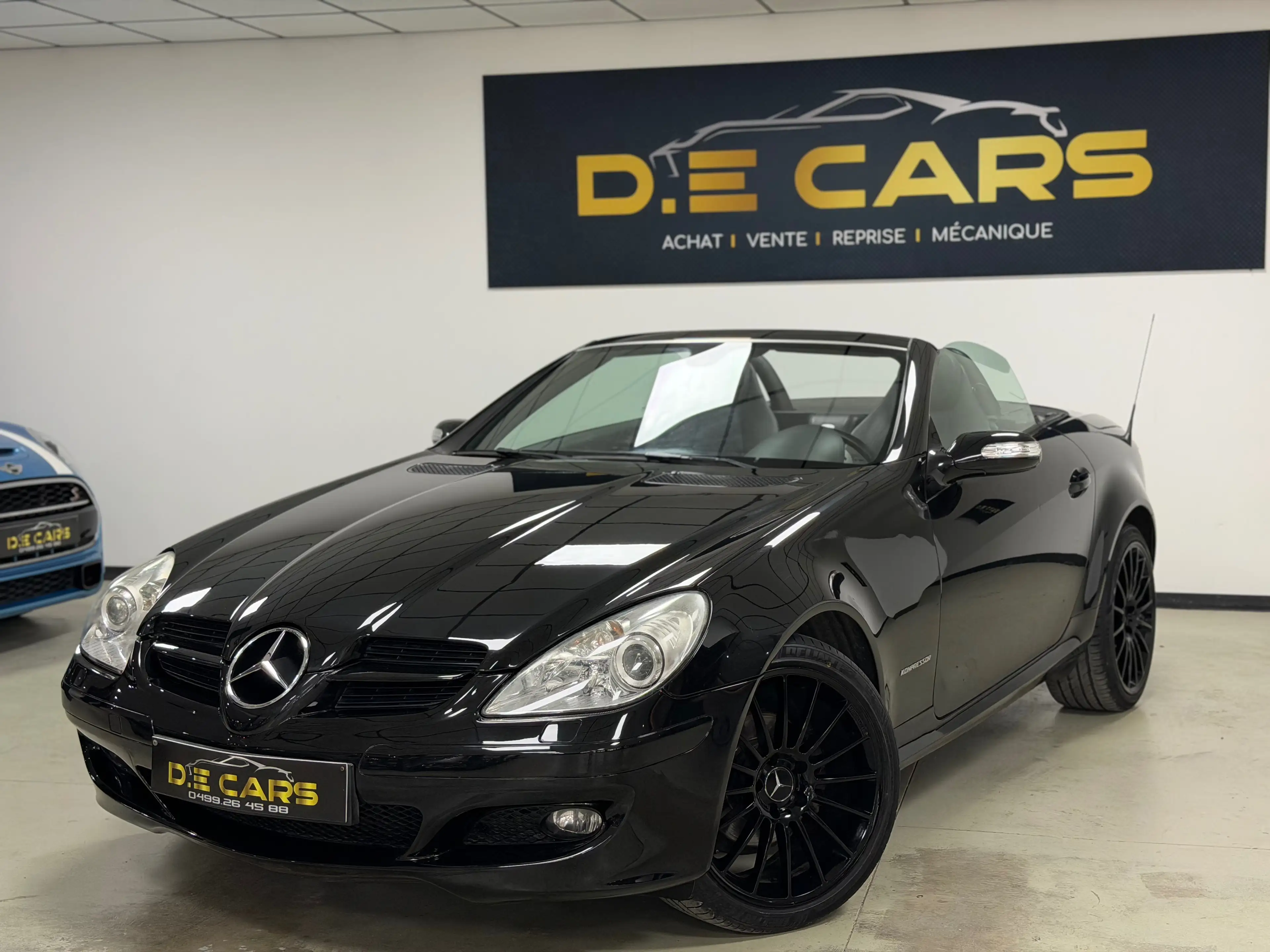 Mercedes-Benz SLK 200 Kompressor *Boite auto*Cuir*Navi*Airco /GARANTIE 12MOIS — photo 2