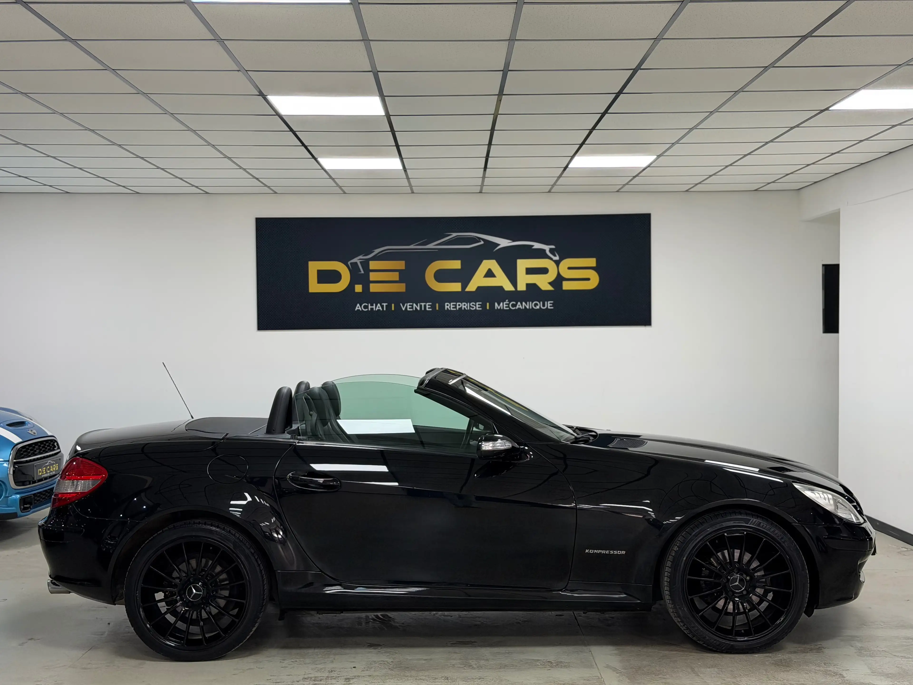 Mercedes-Benz SLK 200 Kompressor *Boite auto*Cuir*Navi*Airco /GARANTIE 12MOIS — photo 3