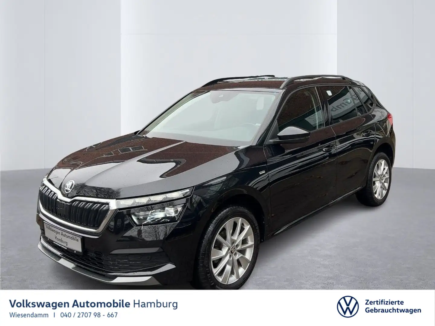 Skoda Kamiq 1.0 TSI DSG Sitzhzg LED Navi Kamera Schwarz - 1
