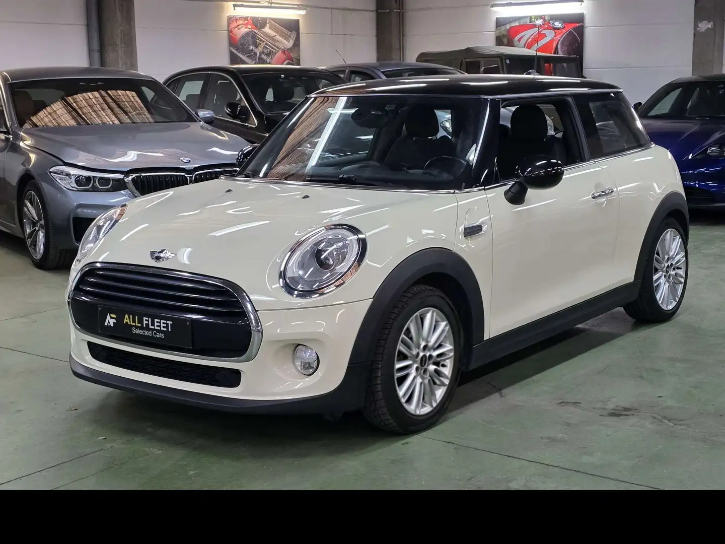 MINI Cooper FULL - Cuir, Navigation, Xénon, British Flag Weiß - 1