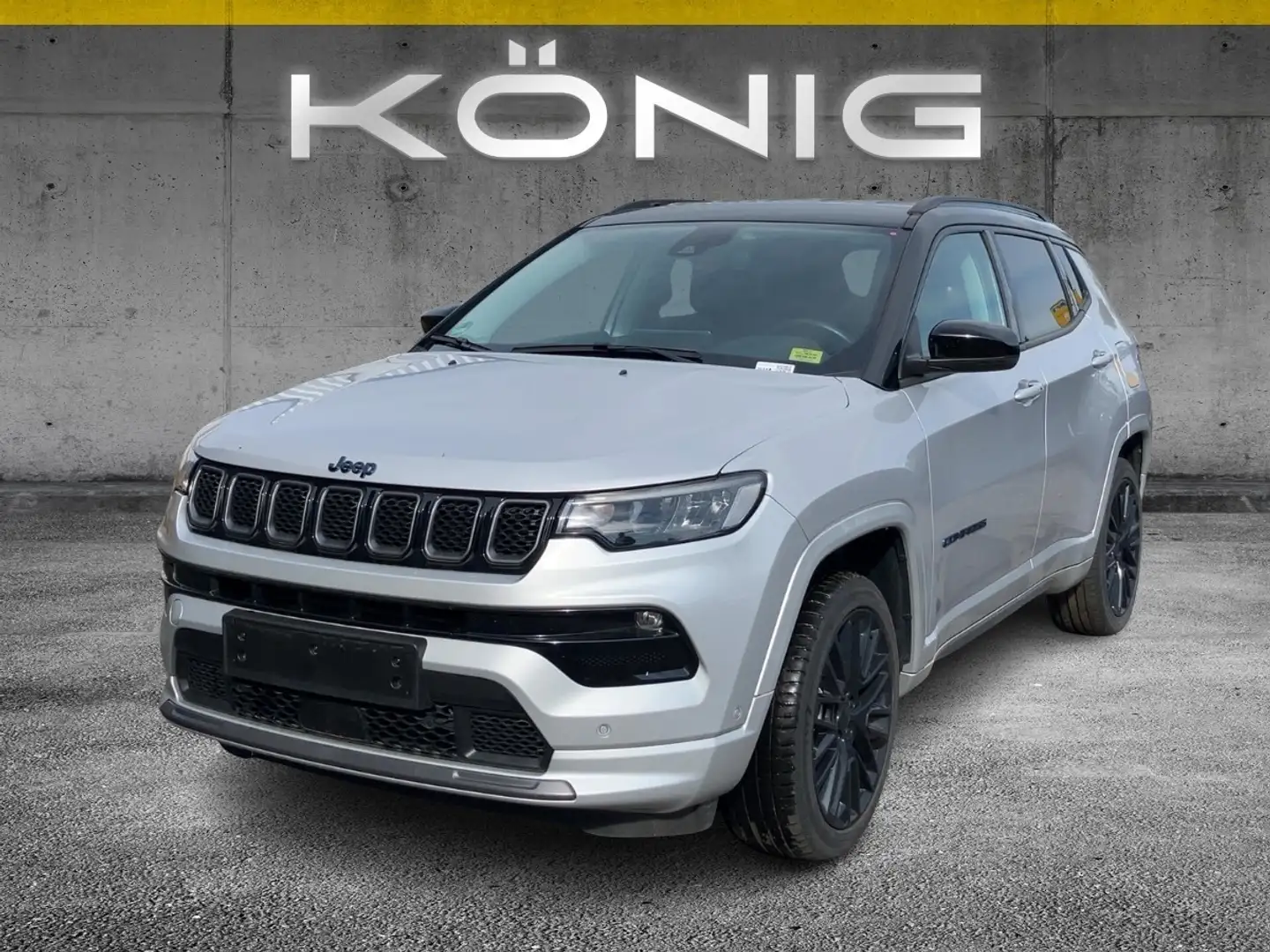 Jeep Compass 1.3 PHEV S 4WD Automatik Klimaautomatik Silber - 1