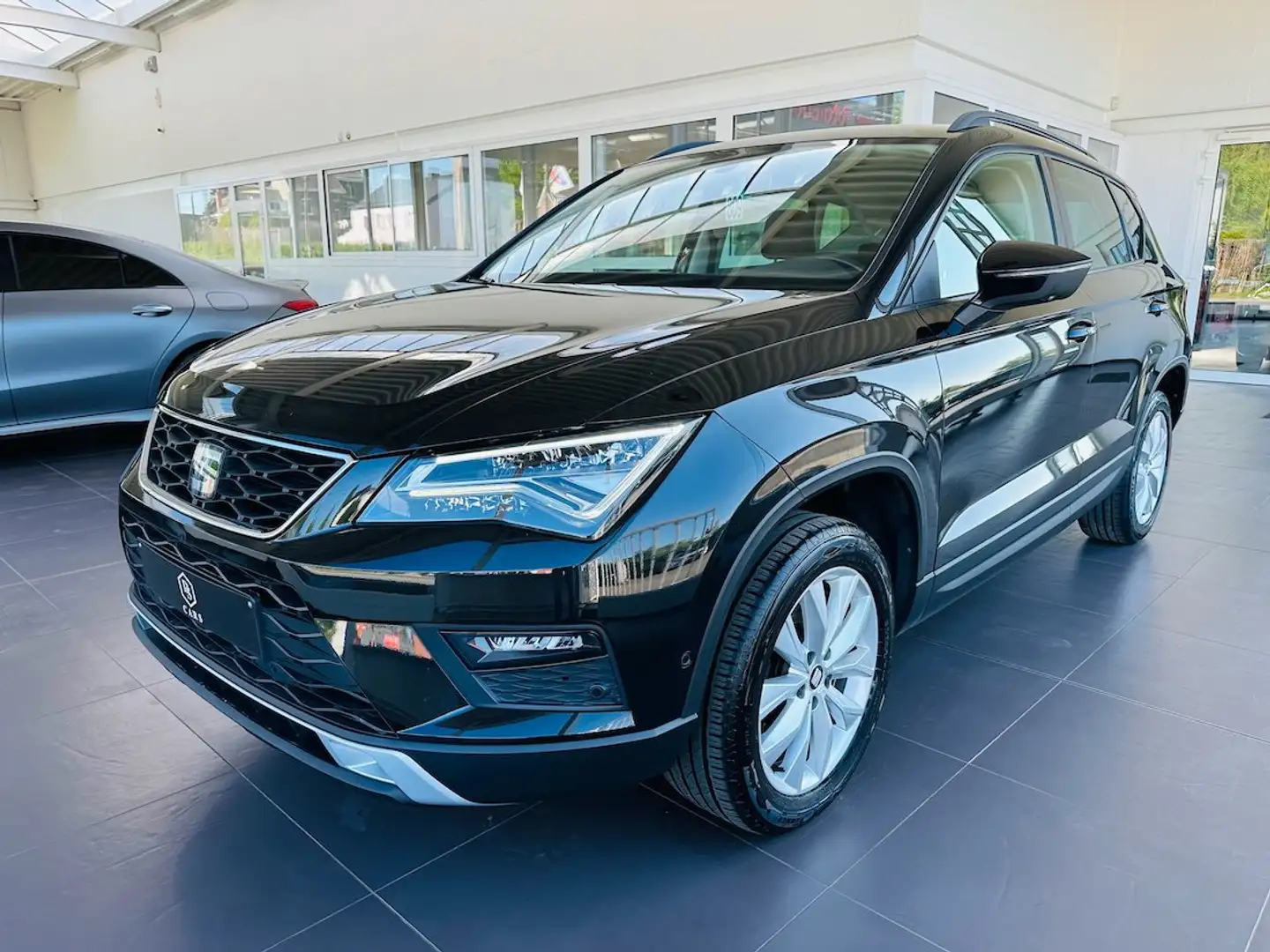 SEAT Ateca 1.0 TSI *** GARANTIE + LED + GPS *** Negro - 1
