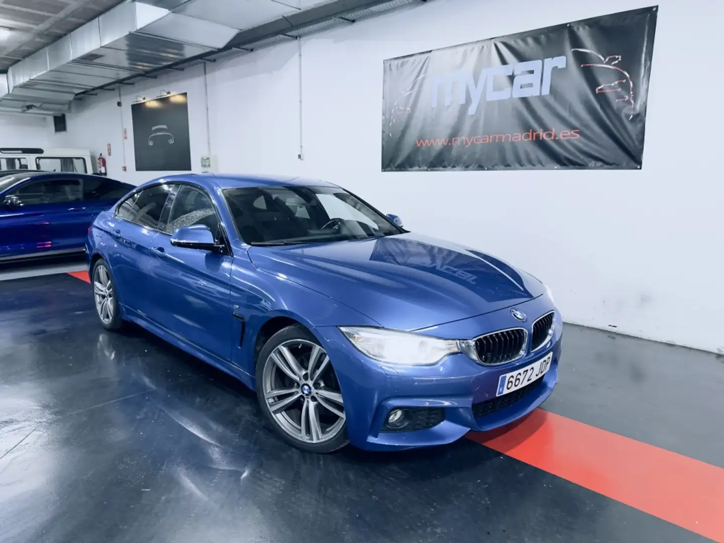 BMW 428 428iA Gran Coupé Bleu - 2