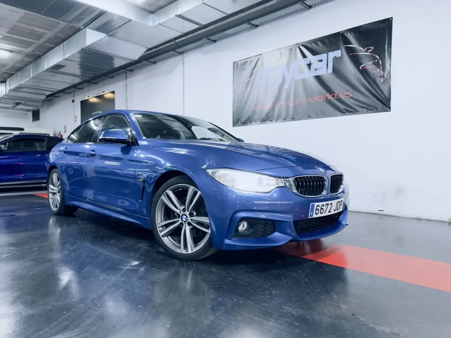 BMW 428 428iA Gran Coupé Bleu - 1