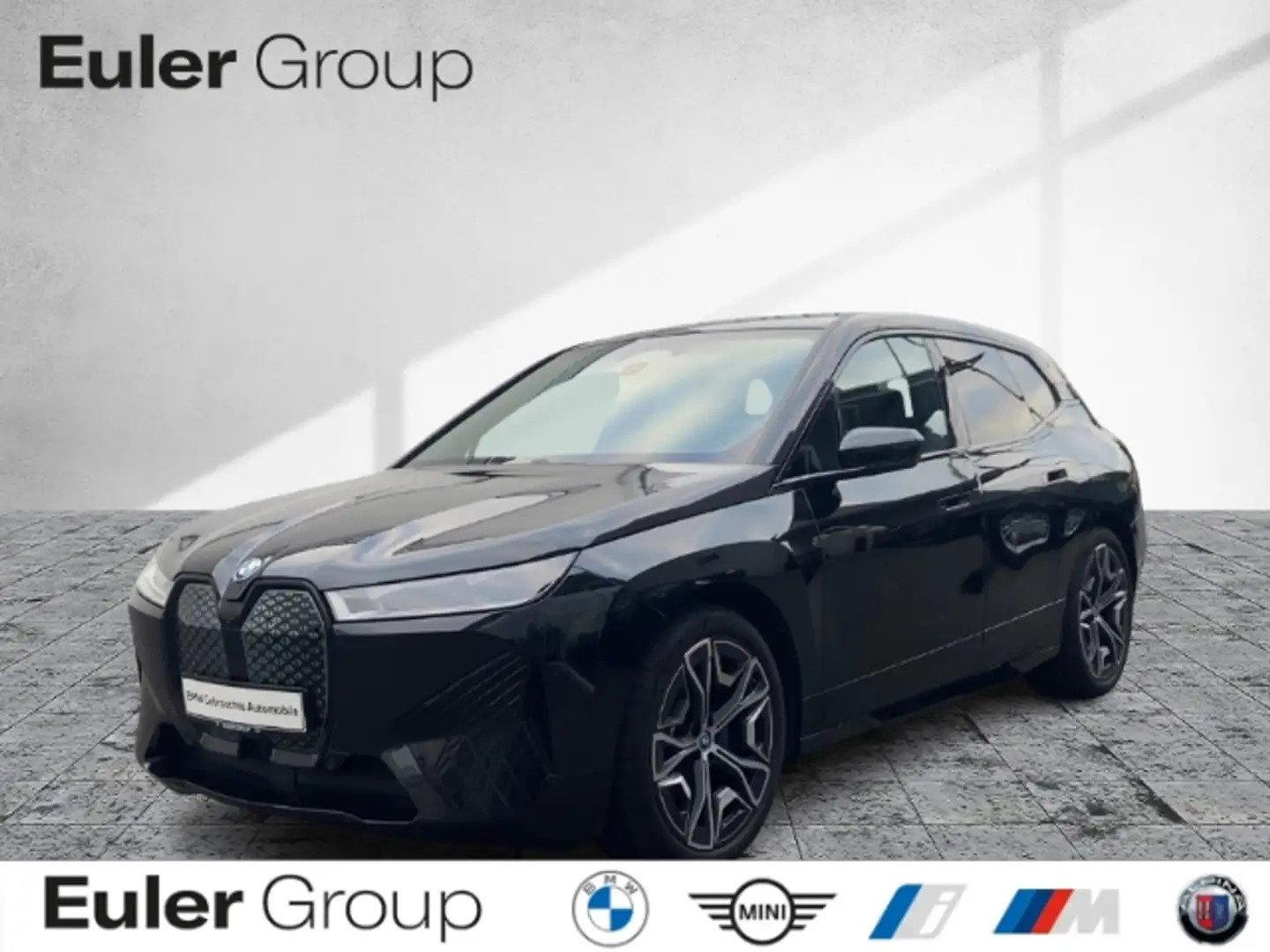 BMW iX xDrive 50 Luftfed. AHK Panorama Navi Leder HarmanK Schwarz - 1