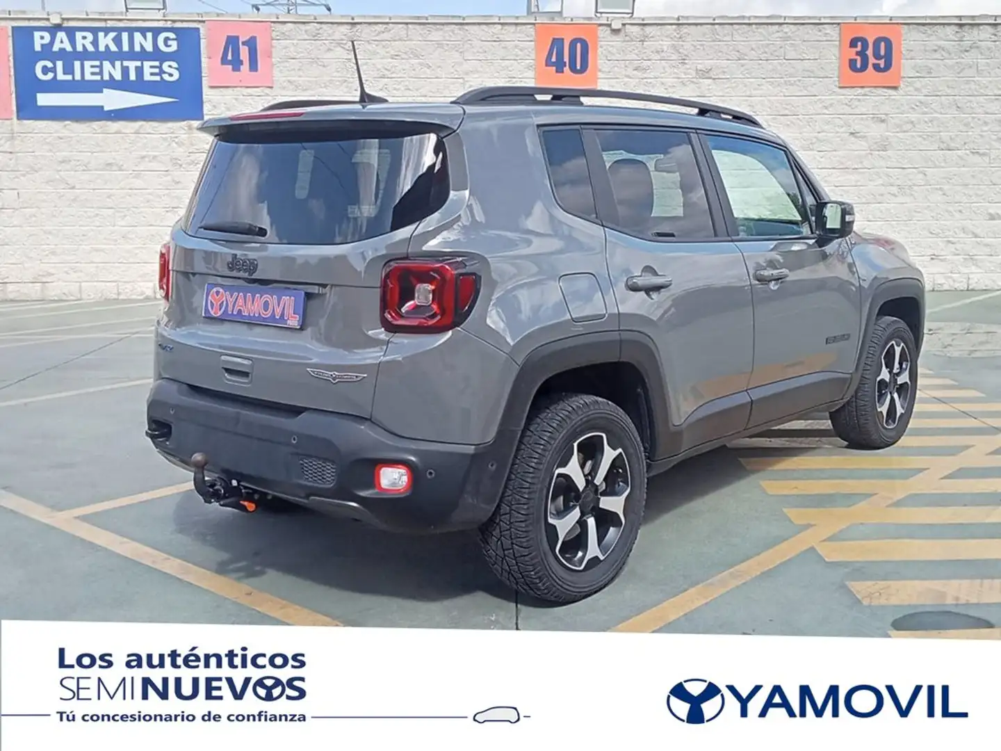Jeep Renegade 1.3 PHEV Trailhawk 4x4 Aut. 177KW Gris - 2
