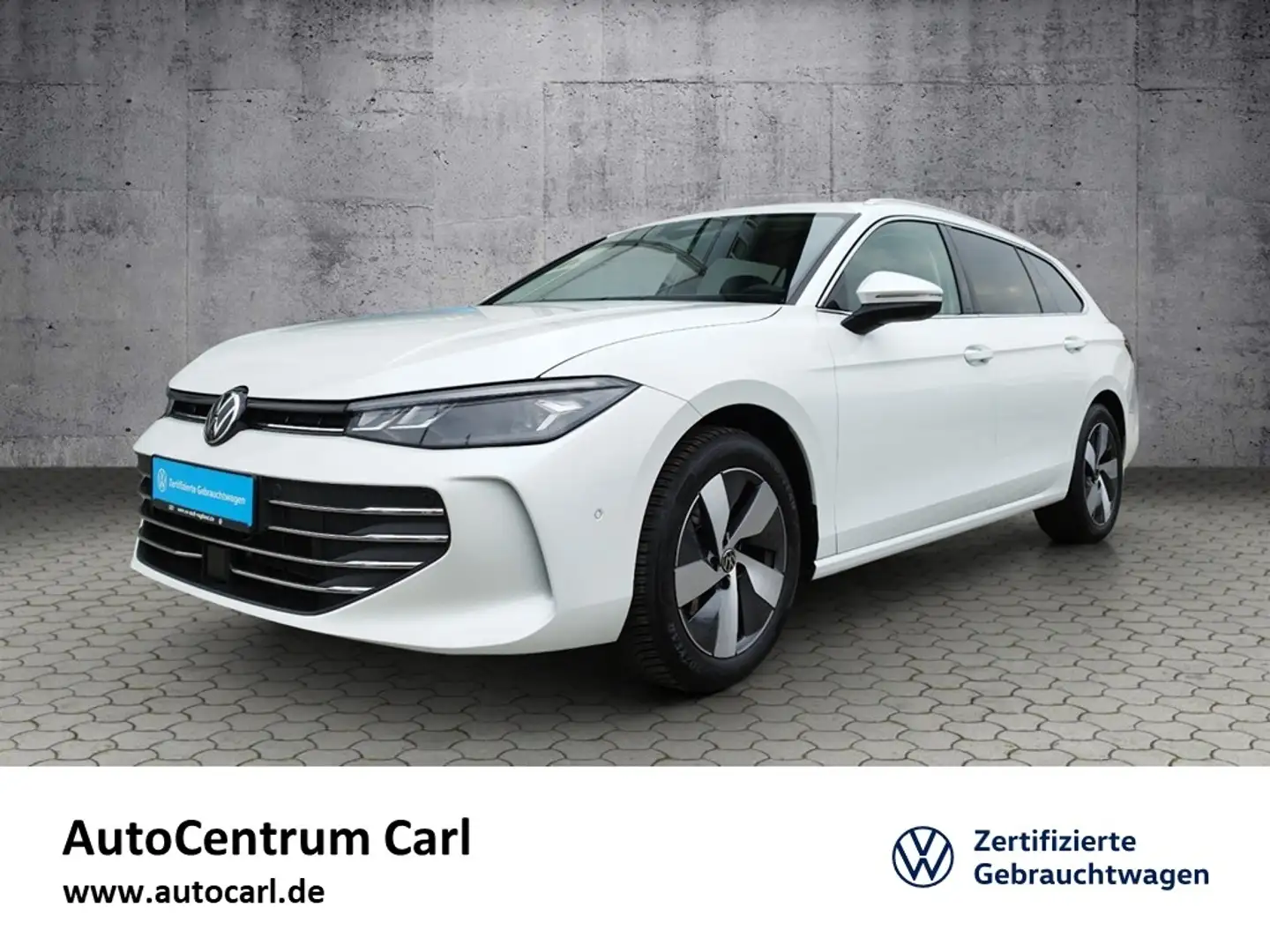 Volkswagen Passat Variant Business 1.5 eTSI DSG IQ-Drive/AHK/NAV/SHZ KLIMA Weiß - 1