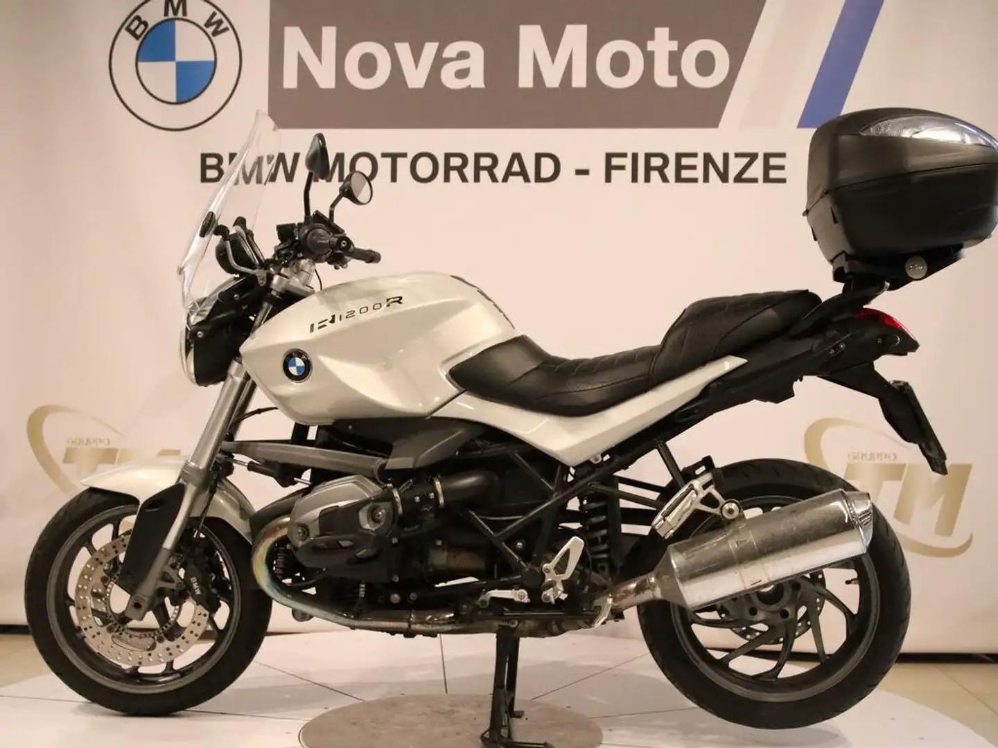 BMW R 1200 R my11 Blanc - 1
