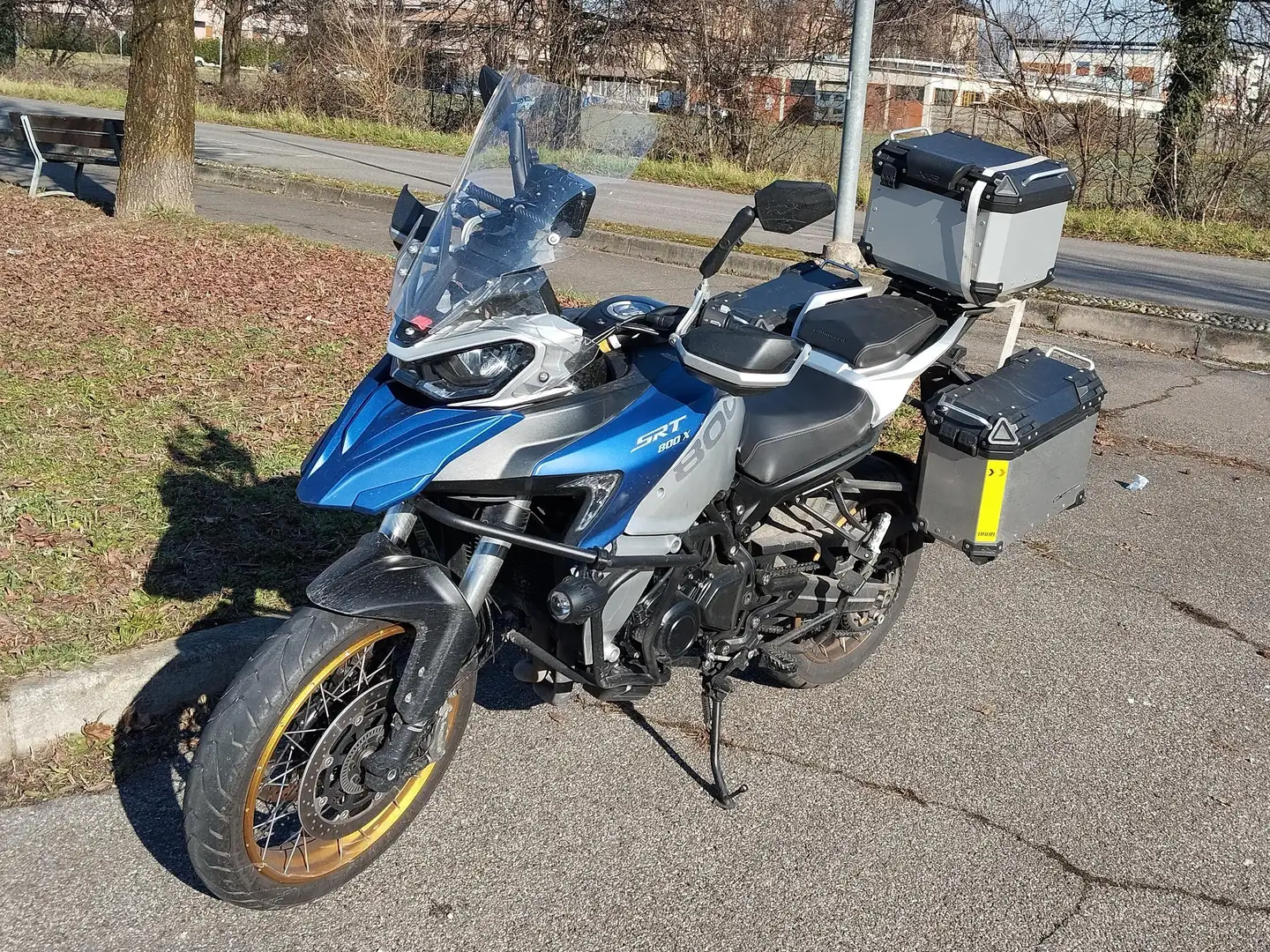 QJ Motor SRT 900 SX SRT 800 X Azul - 2