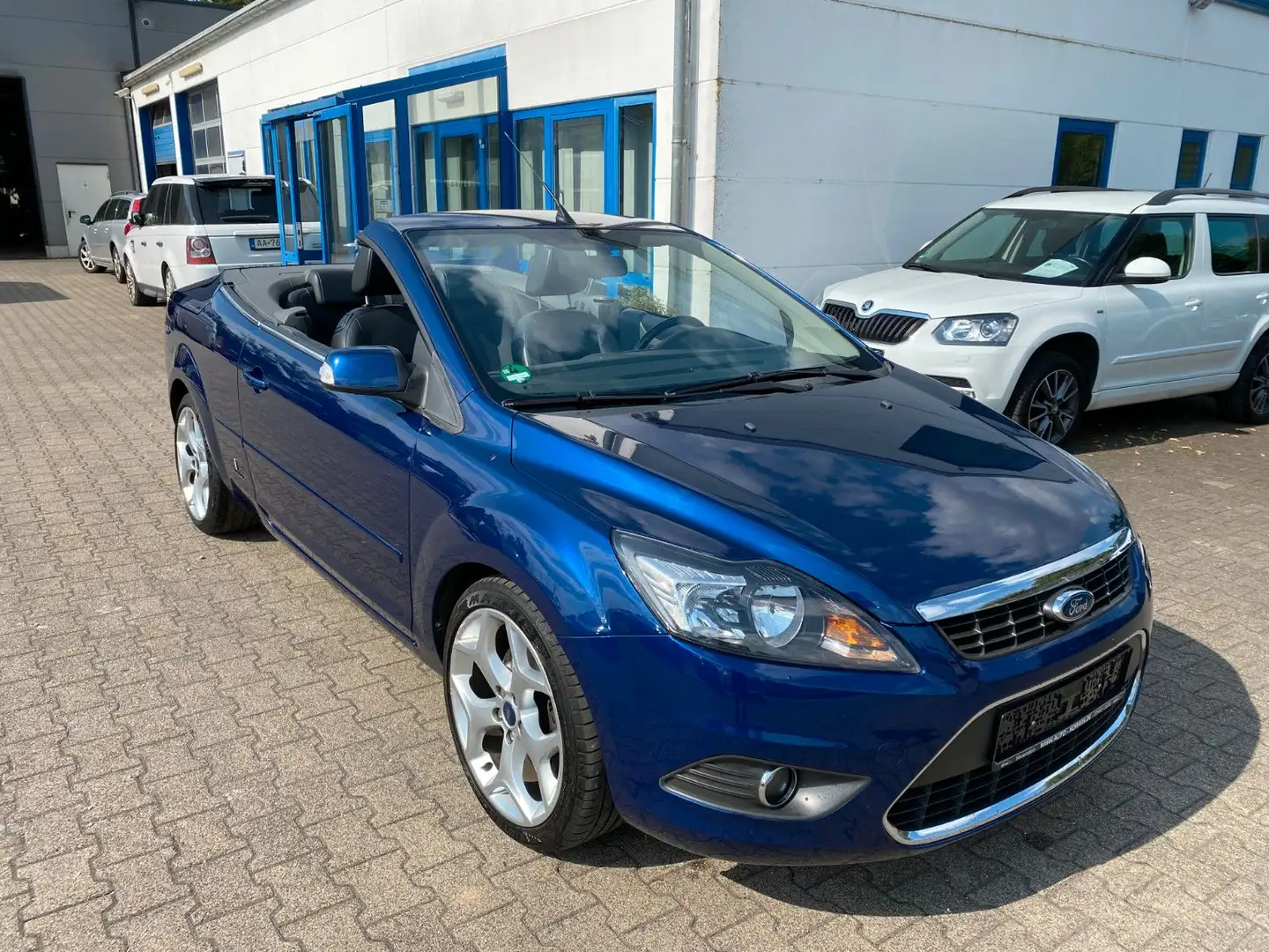 Ford Focus Cabrio Bleu - 2