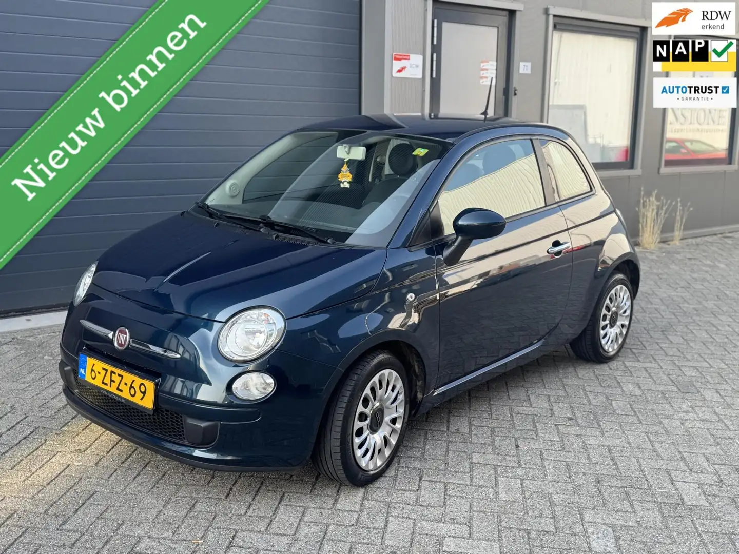 Fiat 500 1.0 TwinAir Pop Blauw - 1