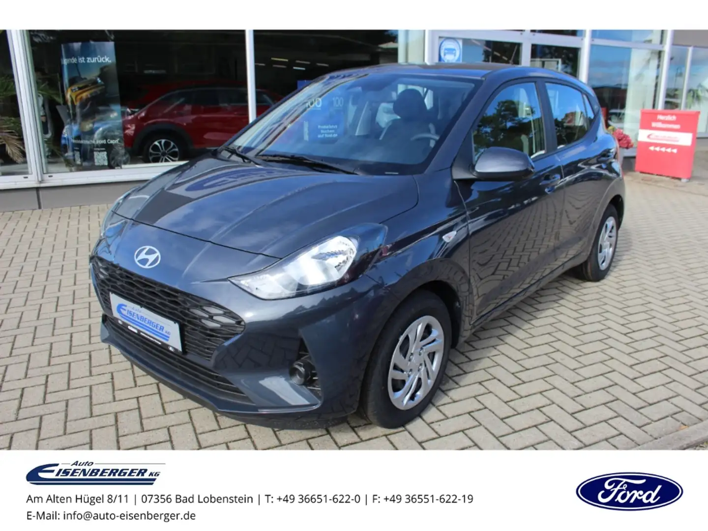 Hyundai i10 1.0 Select Kamera DAB Navi LED-Tagfahrlicht Grau - 2