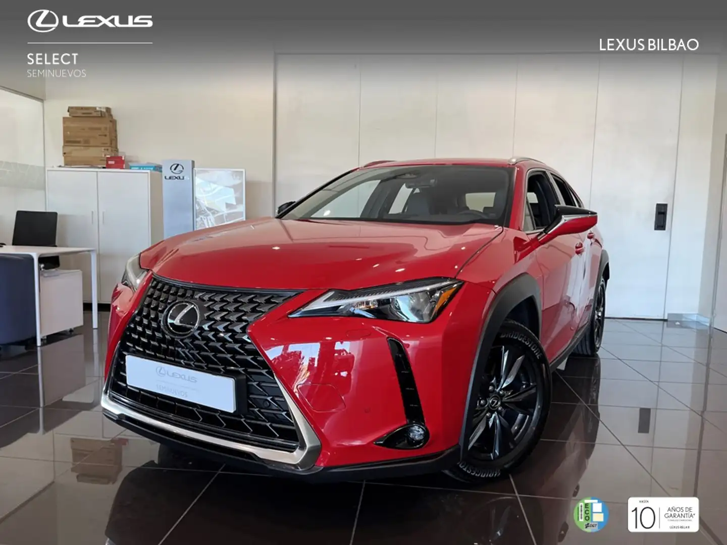 Lexus UX 300h + Rot - 1