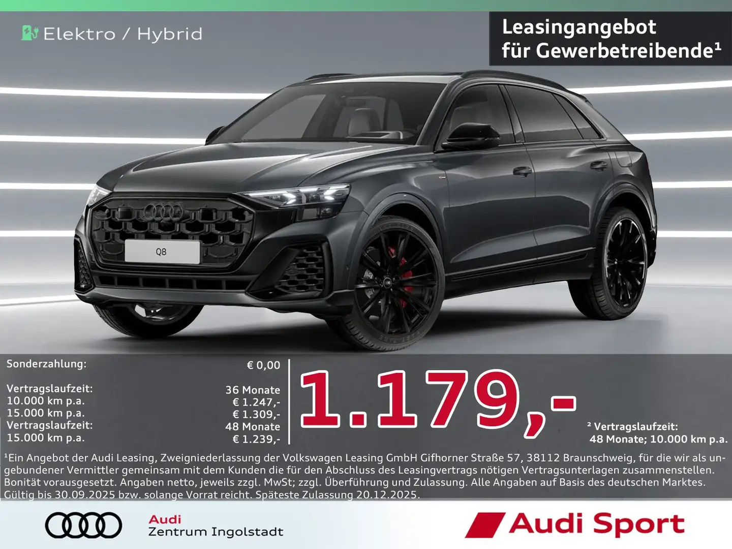 Audi Q8 SUV 60 TFSI e qu tiptronic B&O UPE 155.820,- - 1