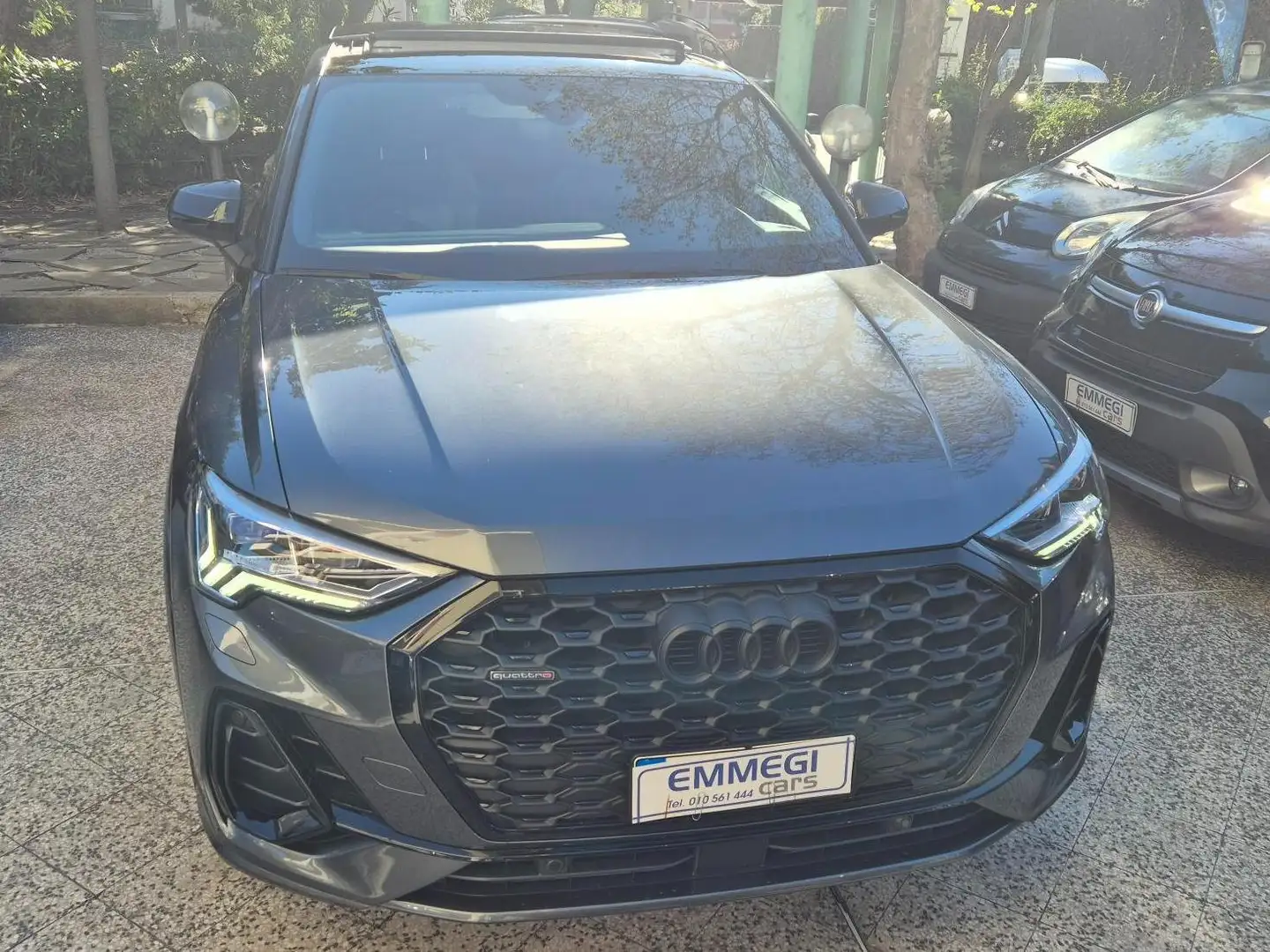 Audi Q3 Q3 Sportb. 40 2.0 tdi quattro 200cv FARI MATRIX Grigio - 2